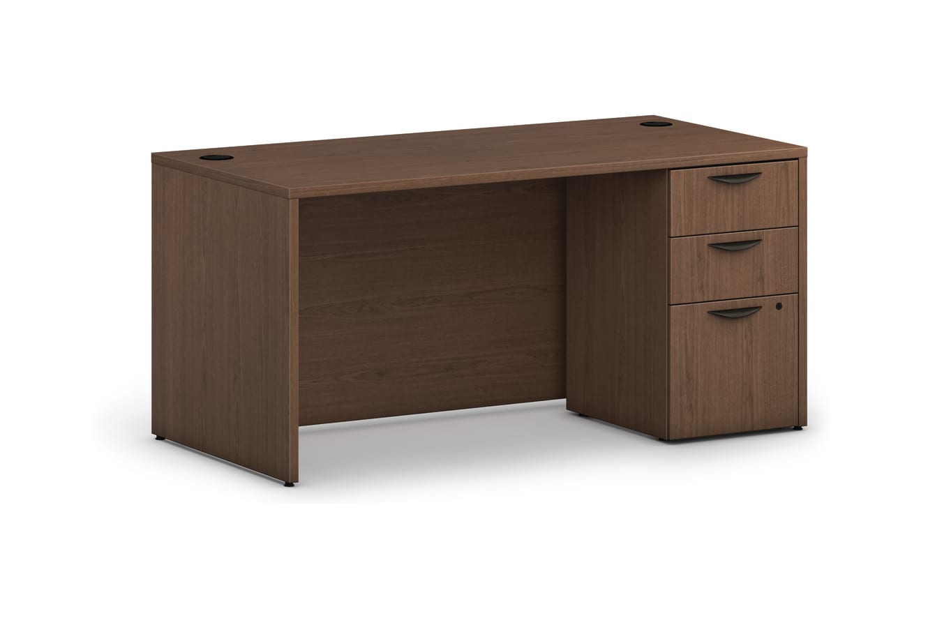 Mod  Desk with Box/Box/ File Pedestal