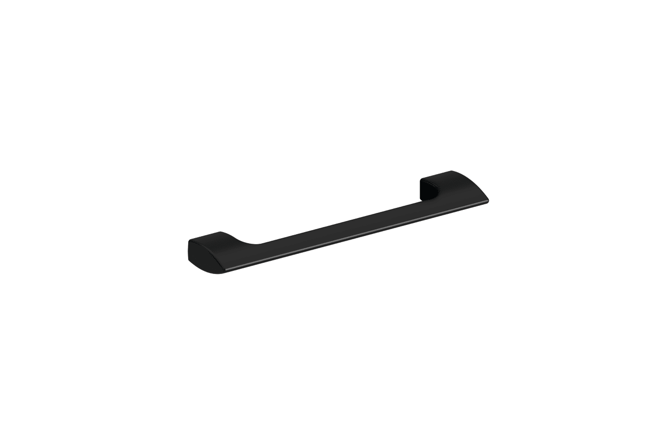 HON desks triangle bar pull in black.