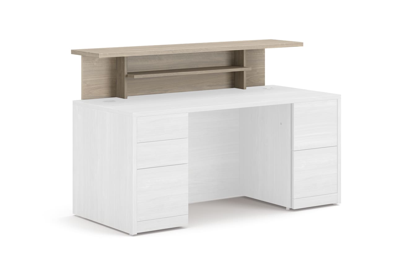 10500 Series transaction counter for reception desk