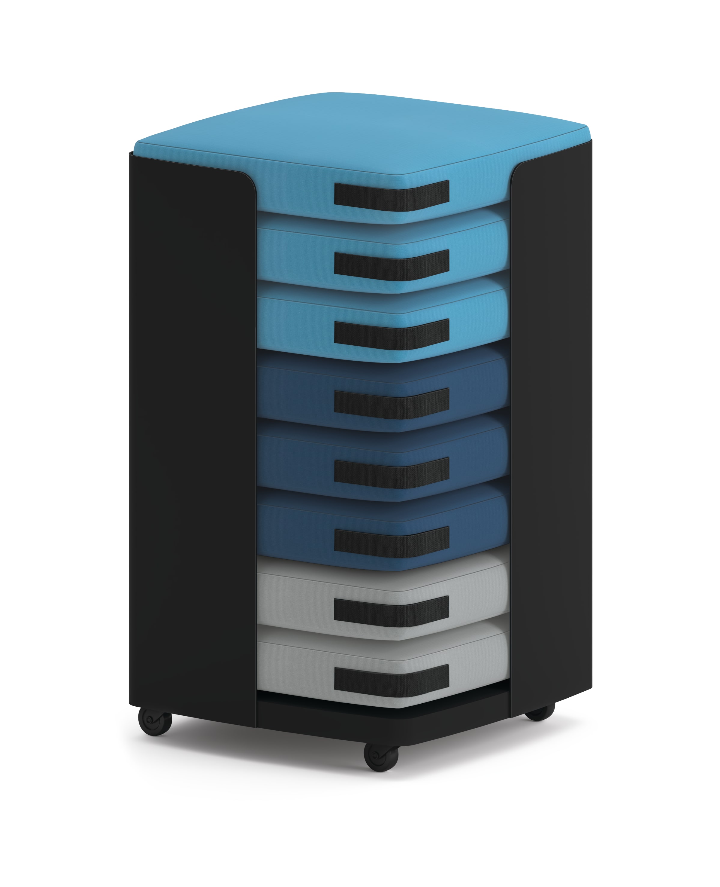 Confetti Full Floor Cushion Cart