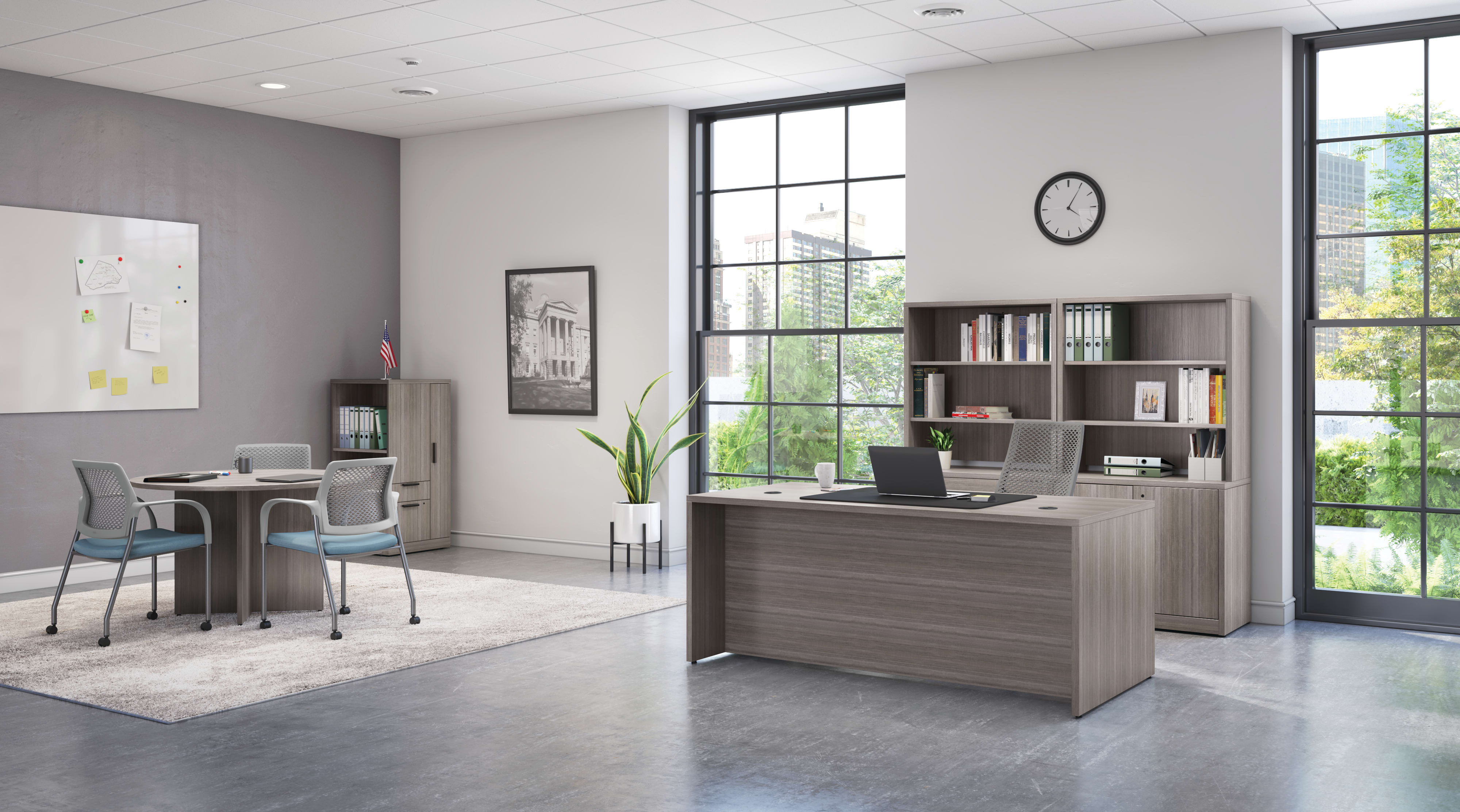 Ignition Seating with 10500 Series Desking.