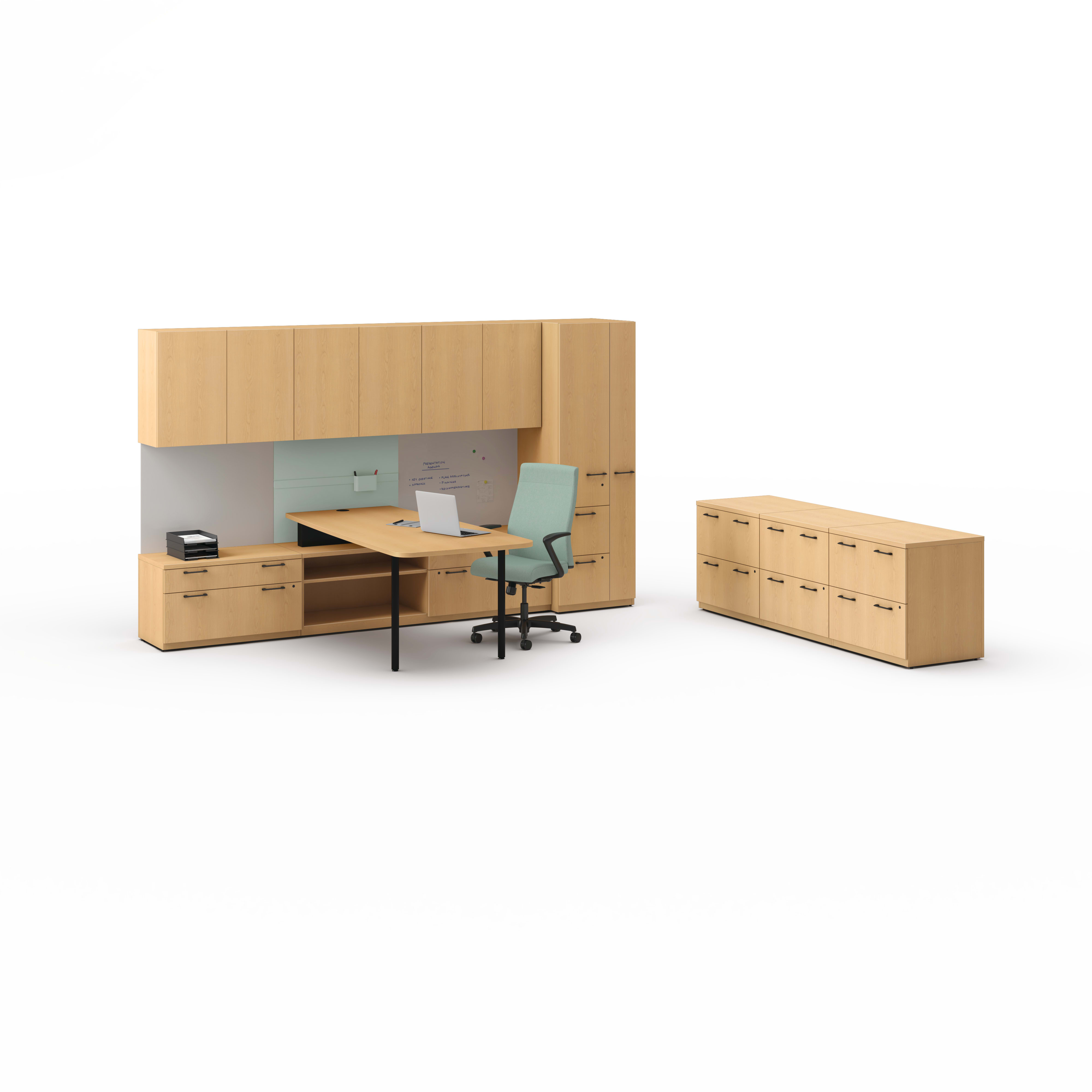 Concinnity Desking with Ignition Seating and Workwall Tiles.