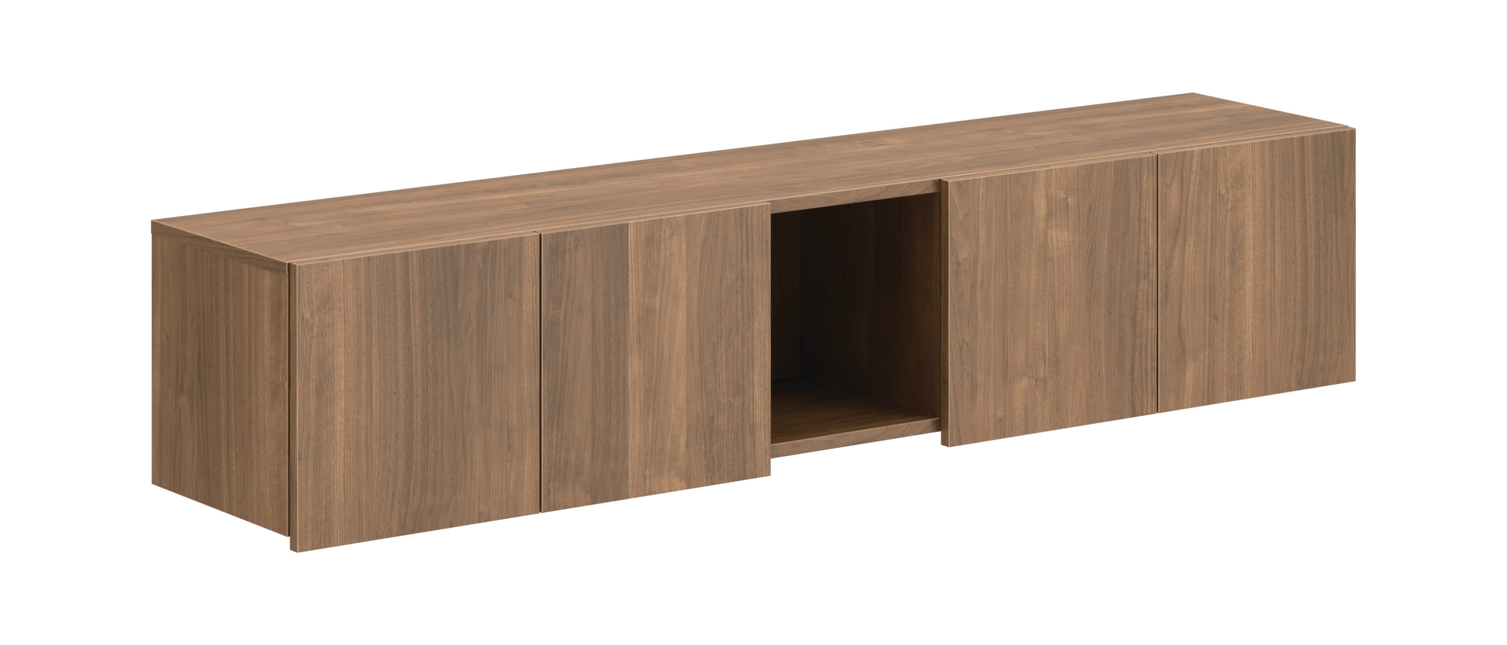 Overhead Cabinet with 4 Doors/Cubbies