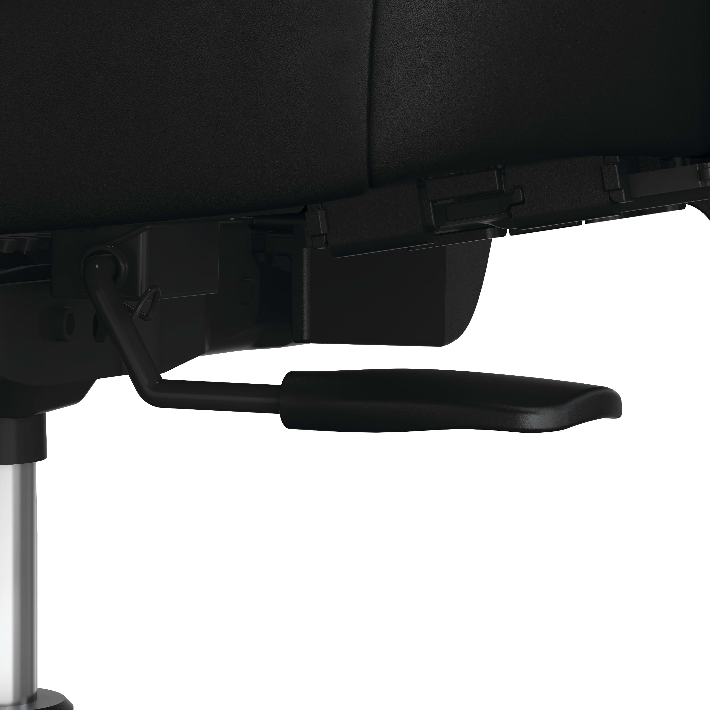 Convergence chair control lever