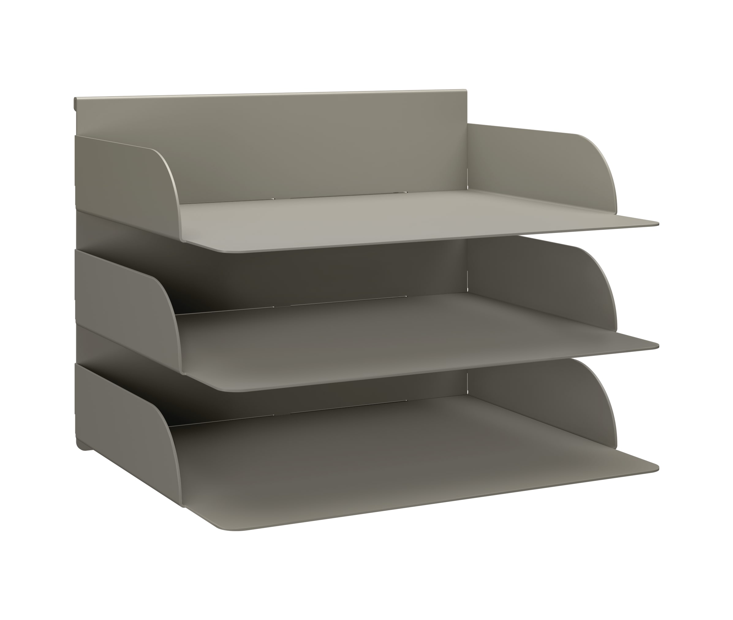 Gallery Panel Triple Rail-Mounted Paper Tray