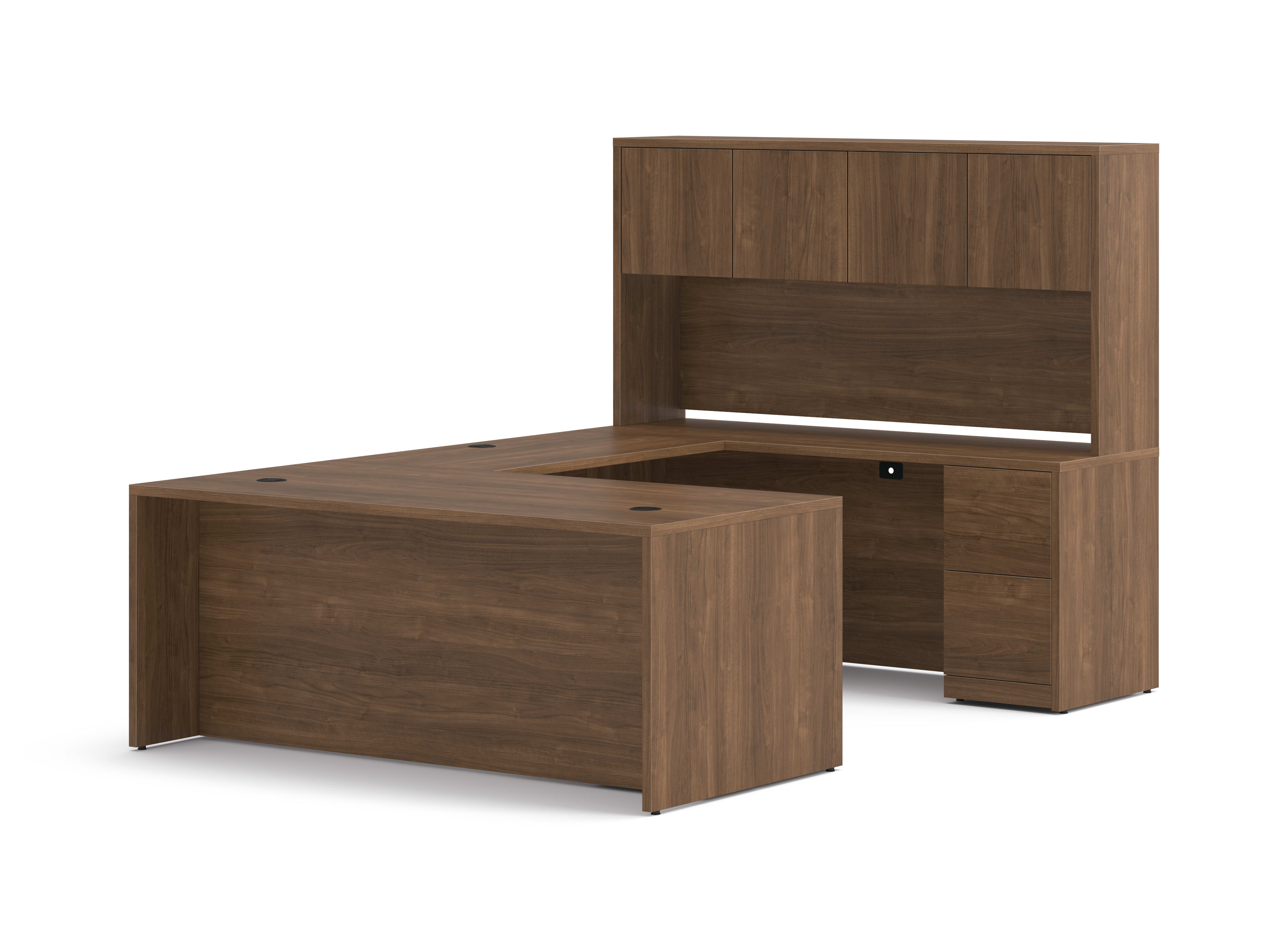 10500 Series U Desk in  Pinnacle Laminate.