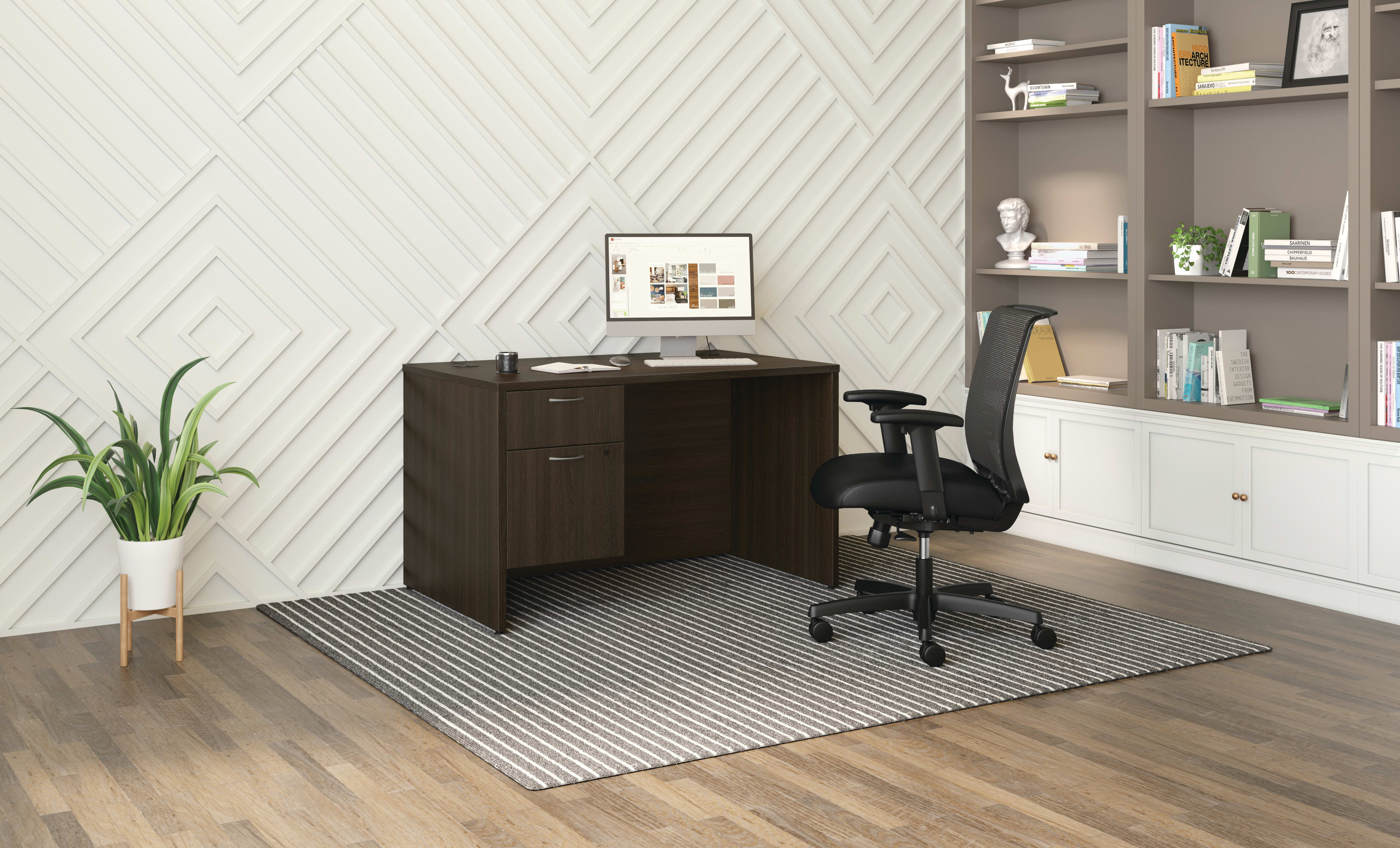 Mod desk with Convergence seating