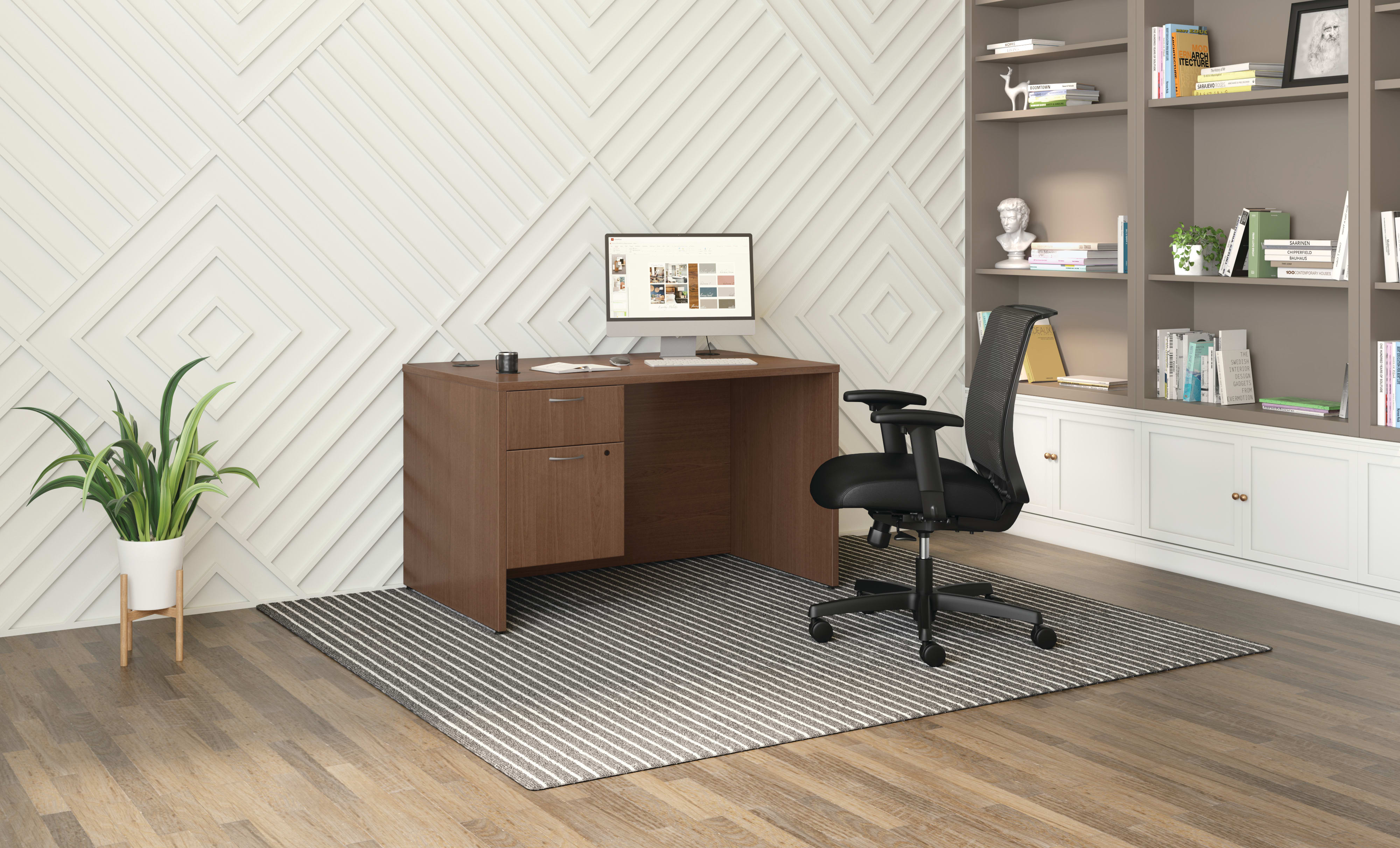 Mod desk with Convergence seating