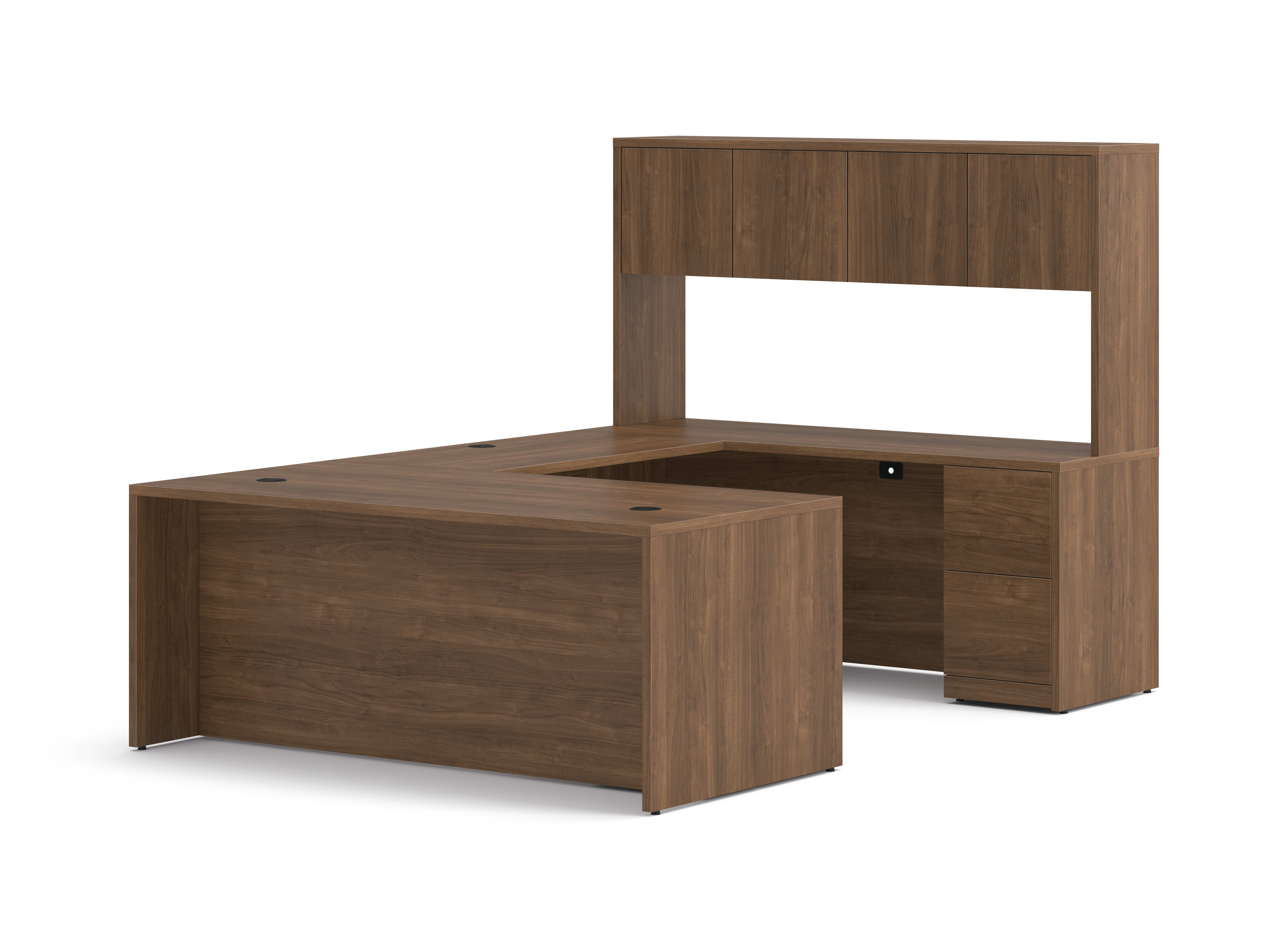 10500 Series U Desk in  Pinnacle Laminate.