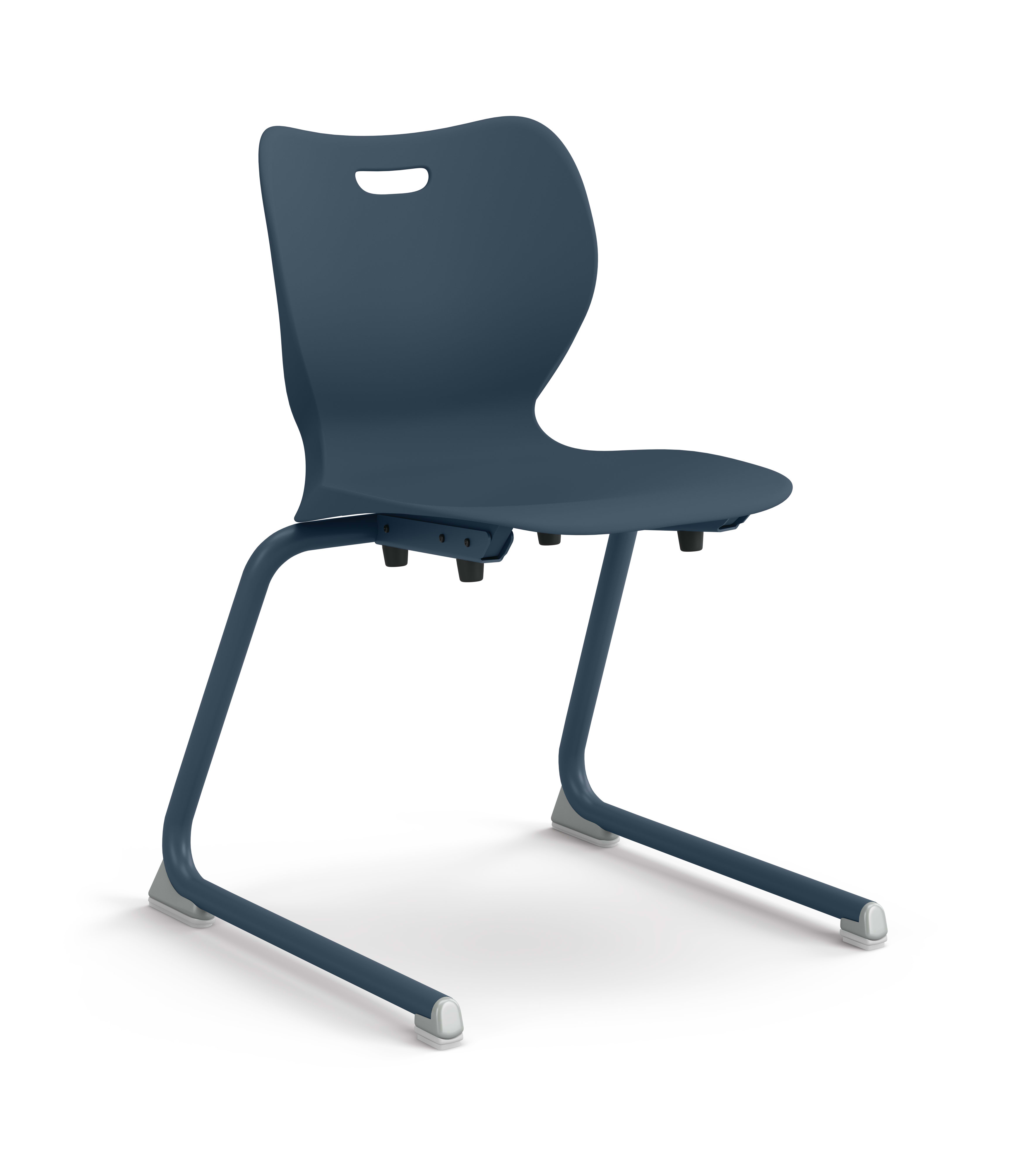 SmartLink Cantilever Chair in Regatta Shell and legs.