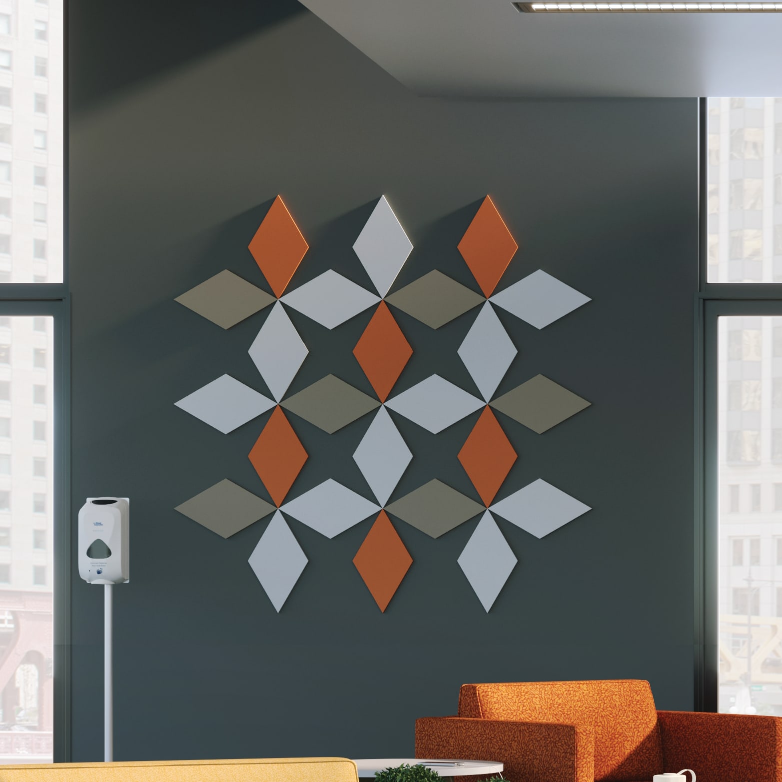 West Hill chairs in open setting separated to social distancing guidelines.