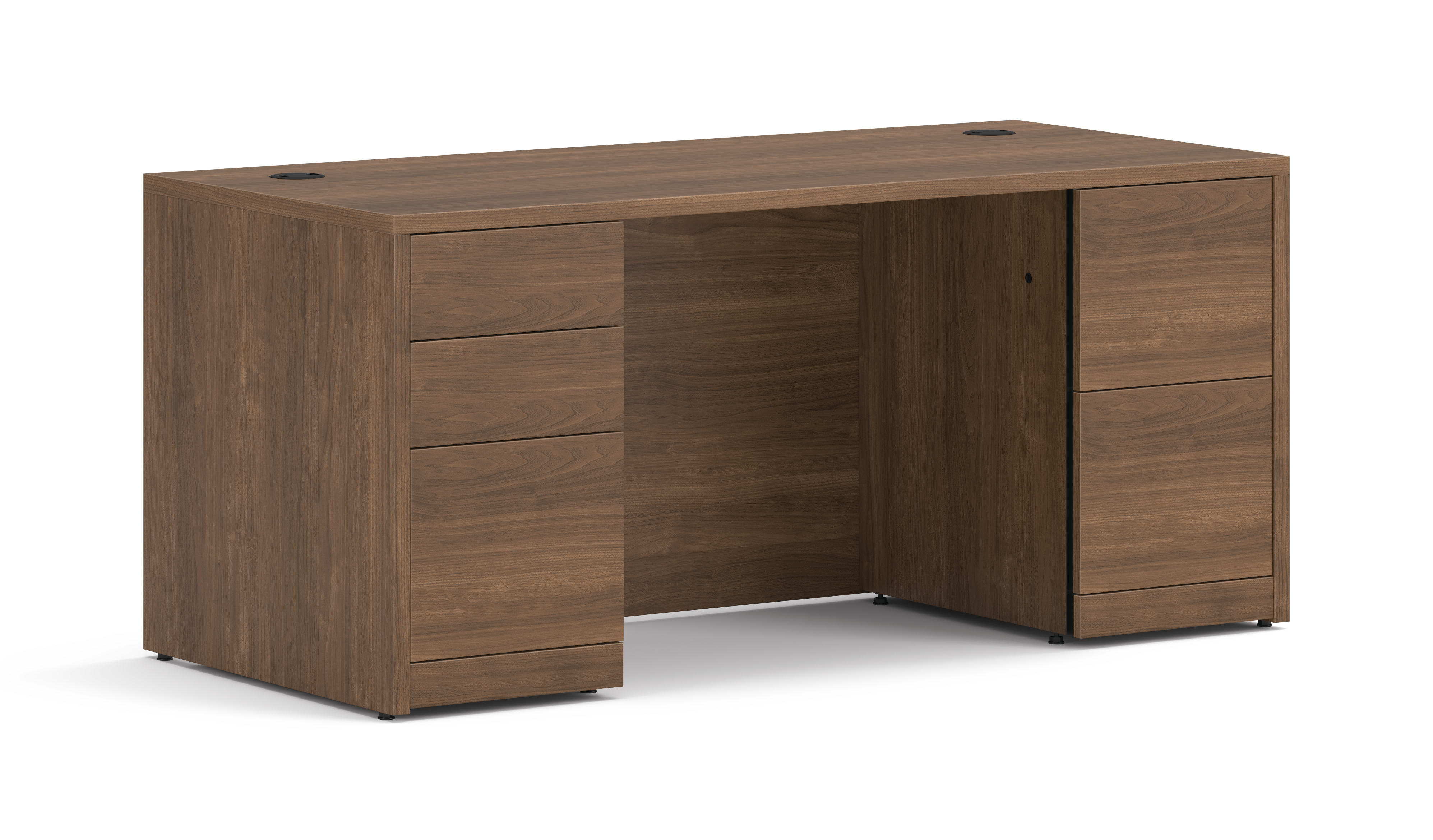 10500 Series Double Pedestal Desk in  Laminate.