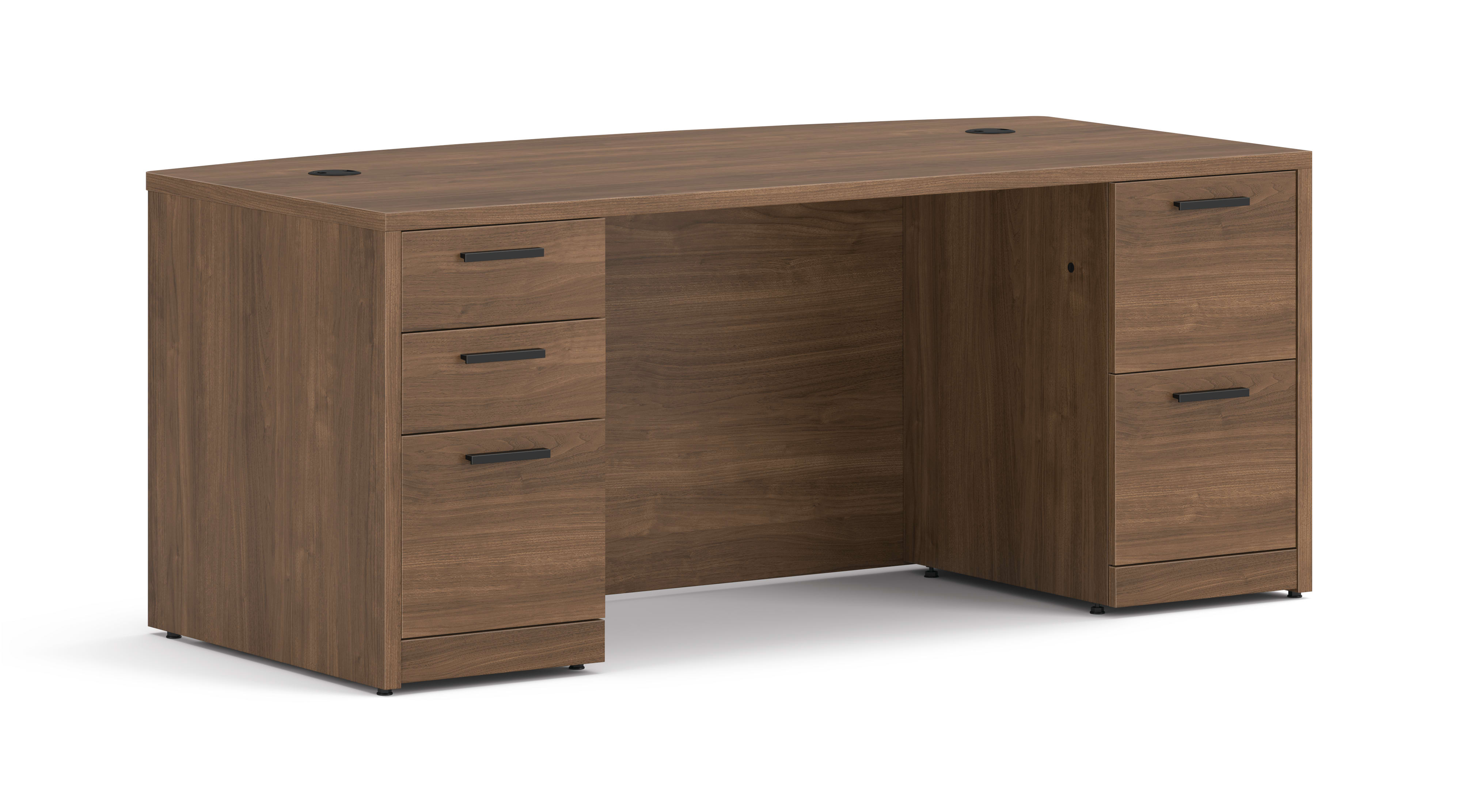10500 Series Double Pedestal Desk in  Laminate.