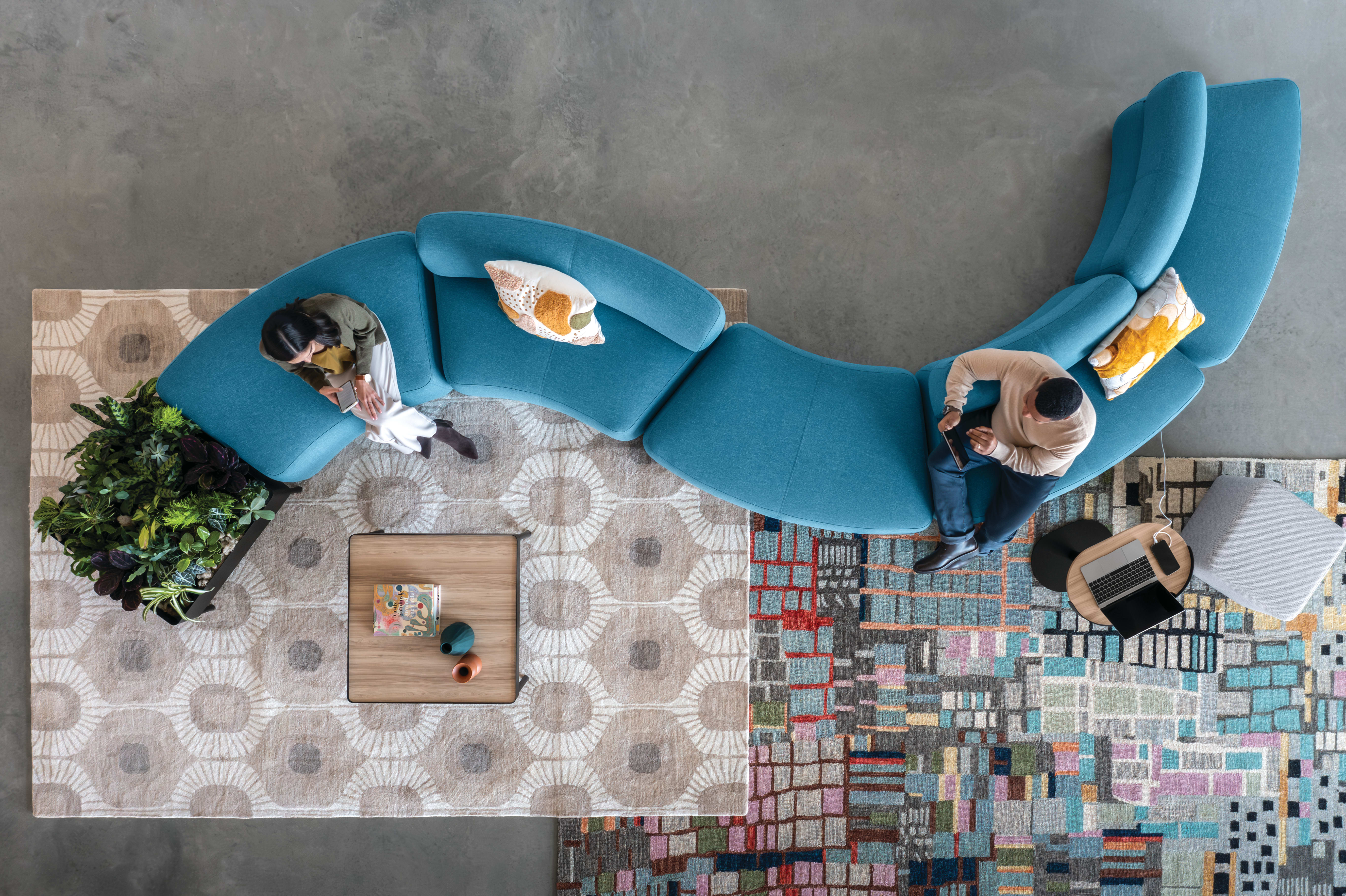 SoCo with Sculpt tables and Flock seating