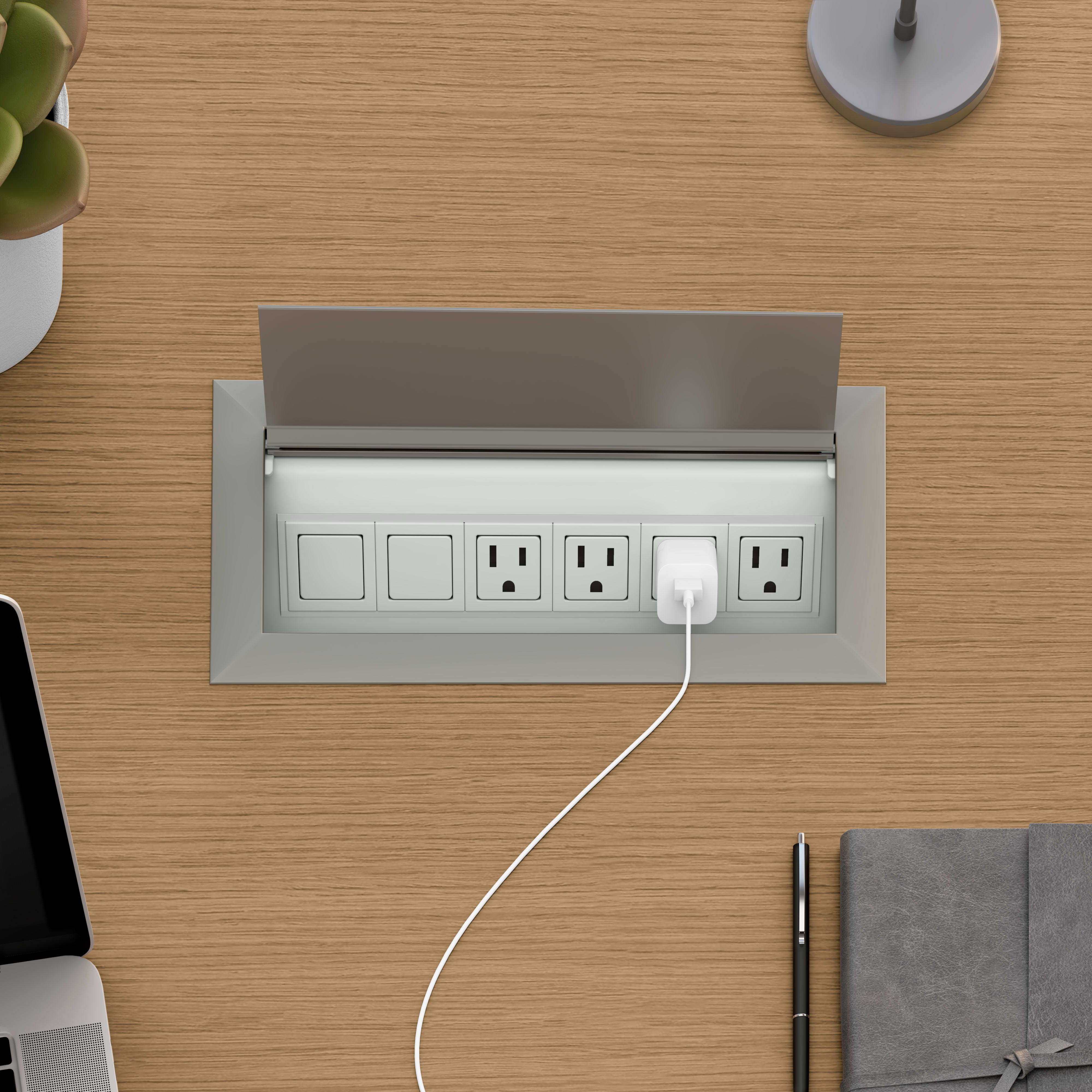 ElloraB 5”x11” Flip-top Port in White