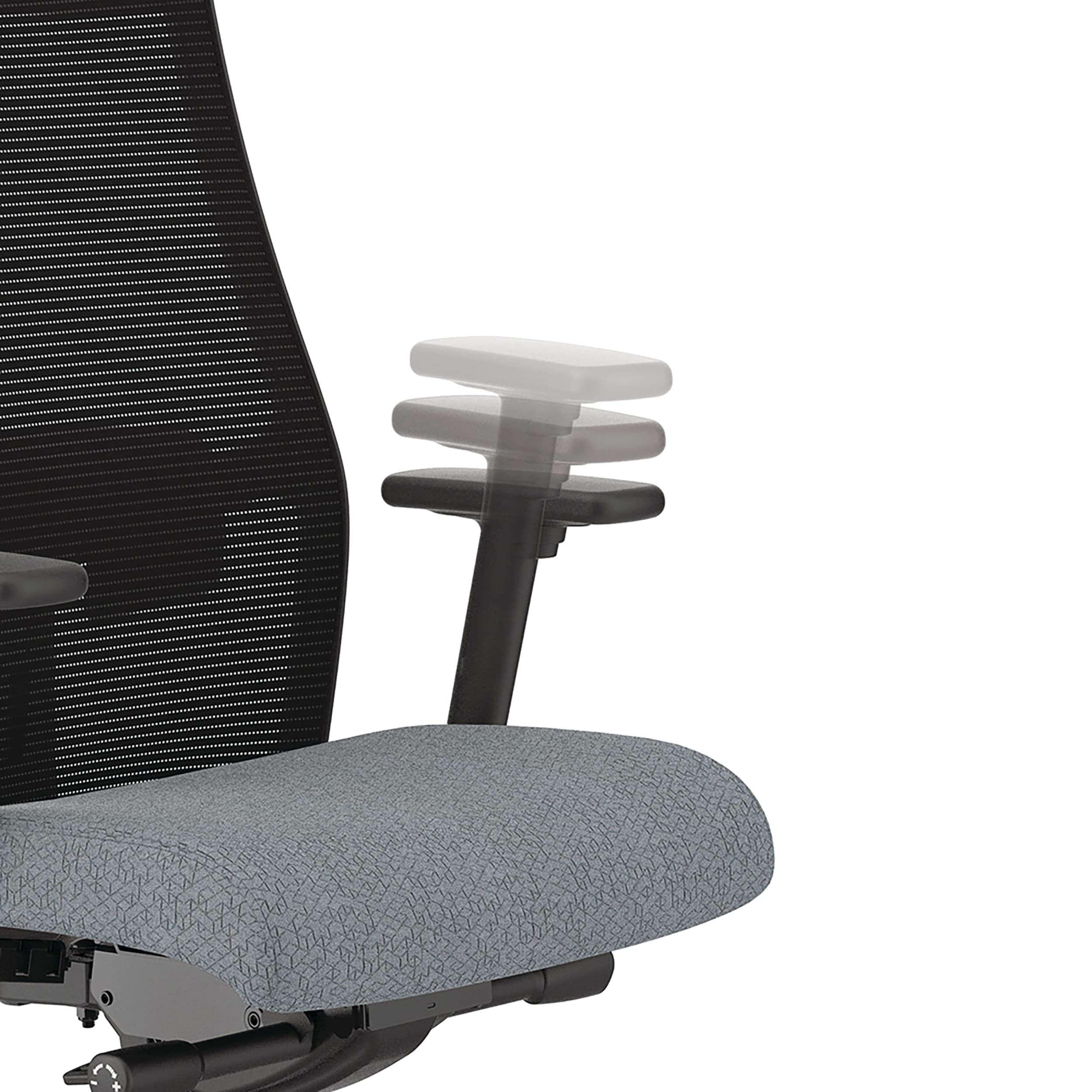 Ignition mesh task chair in Basalt