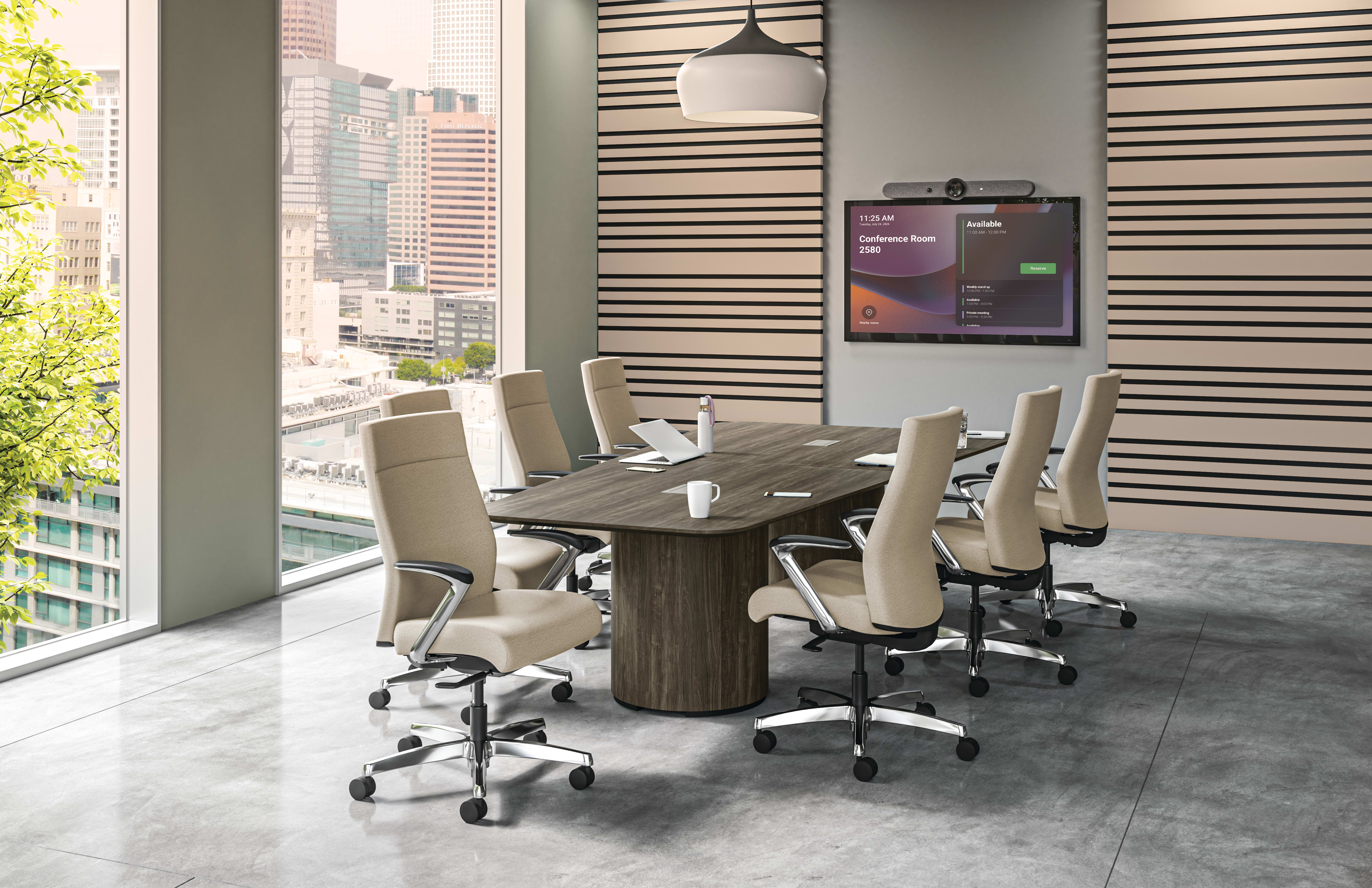 Preside Conference Table with Ignition 2.0 Task Seating. 