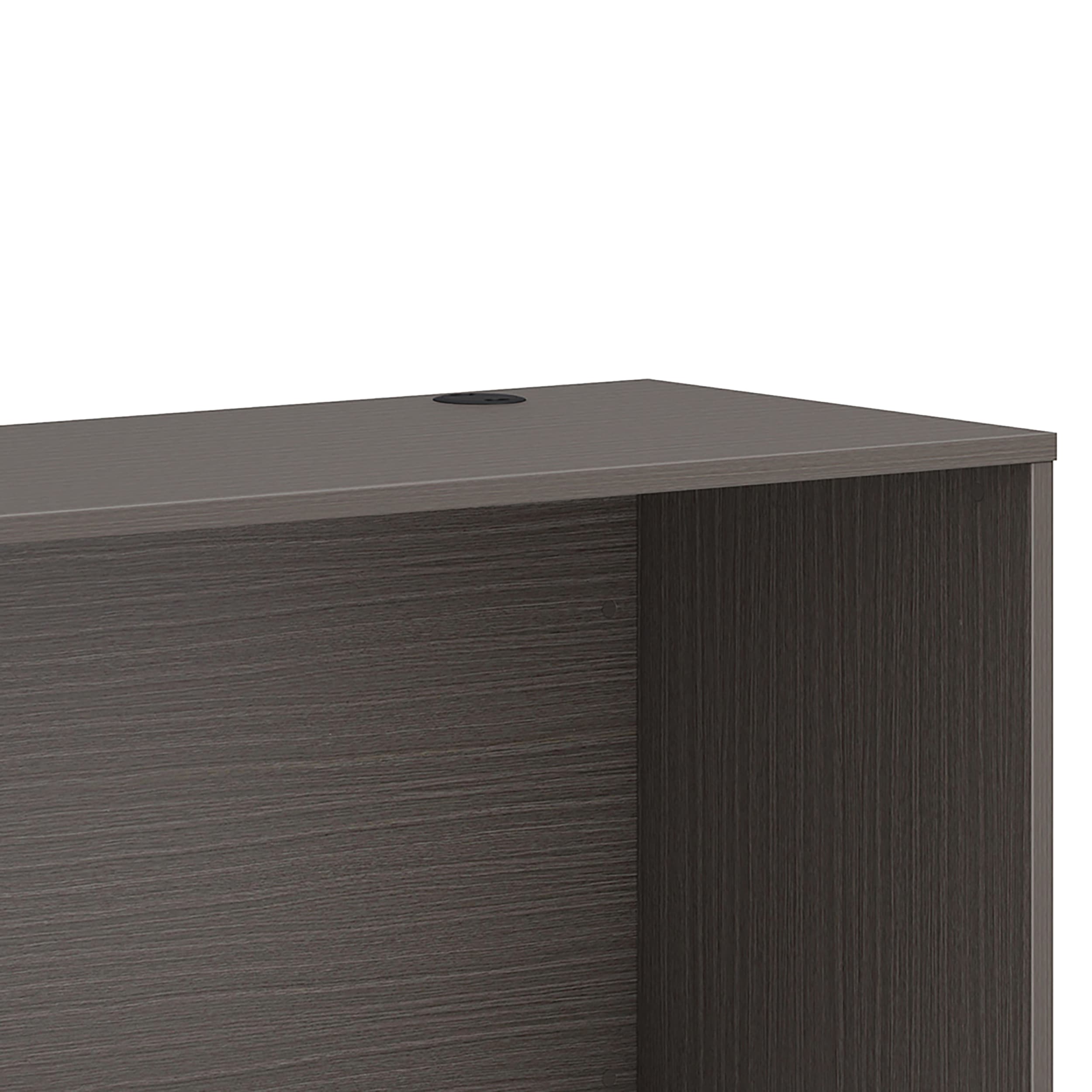 Mod credenza shell in Slate Teak