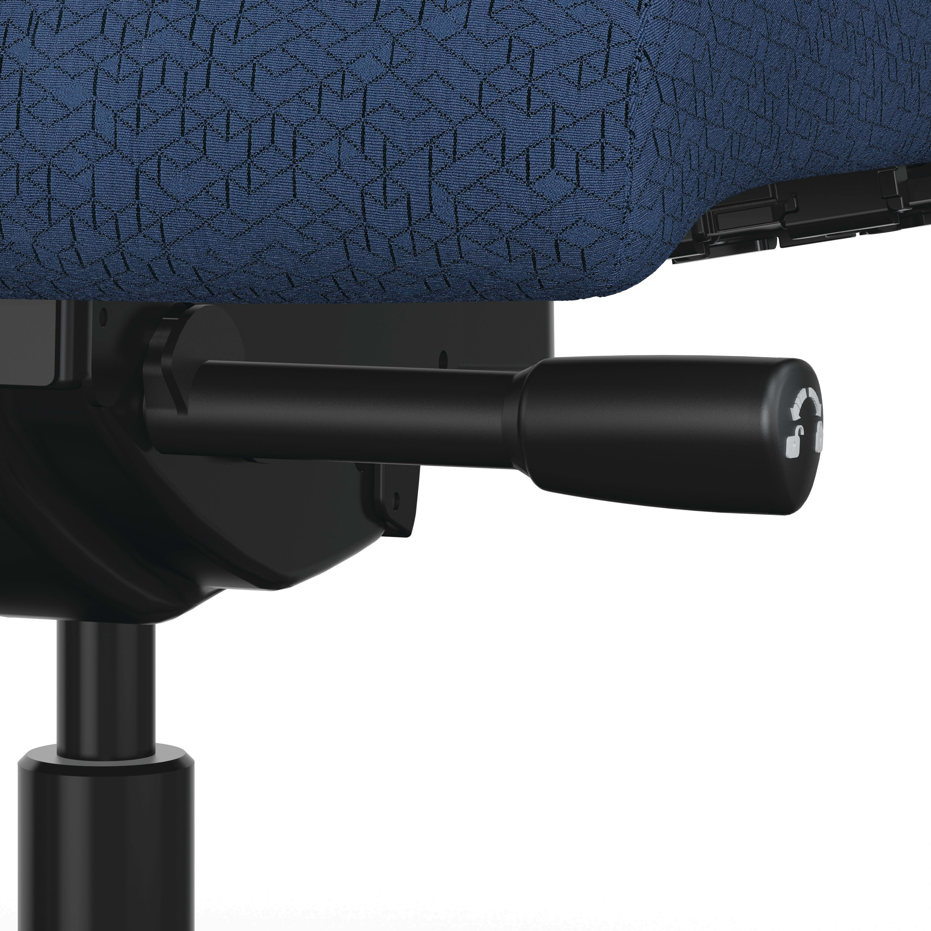 Ignition chair control lever