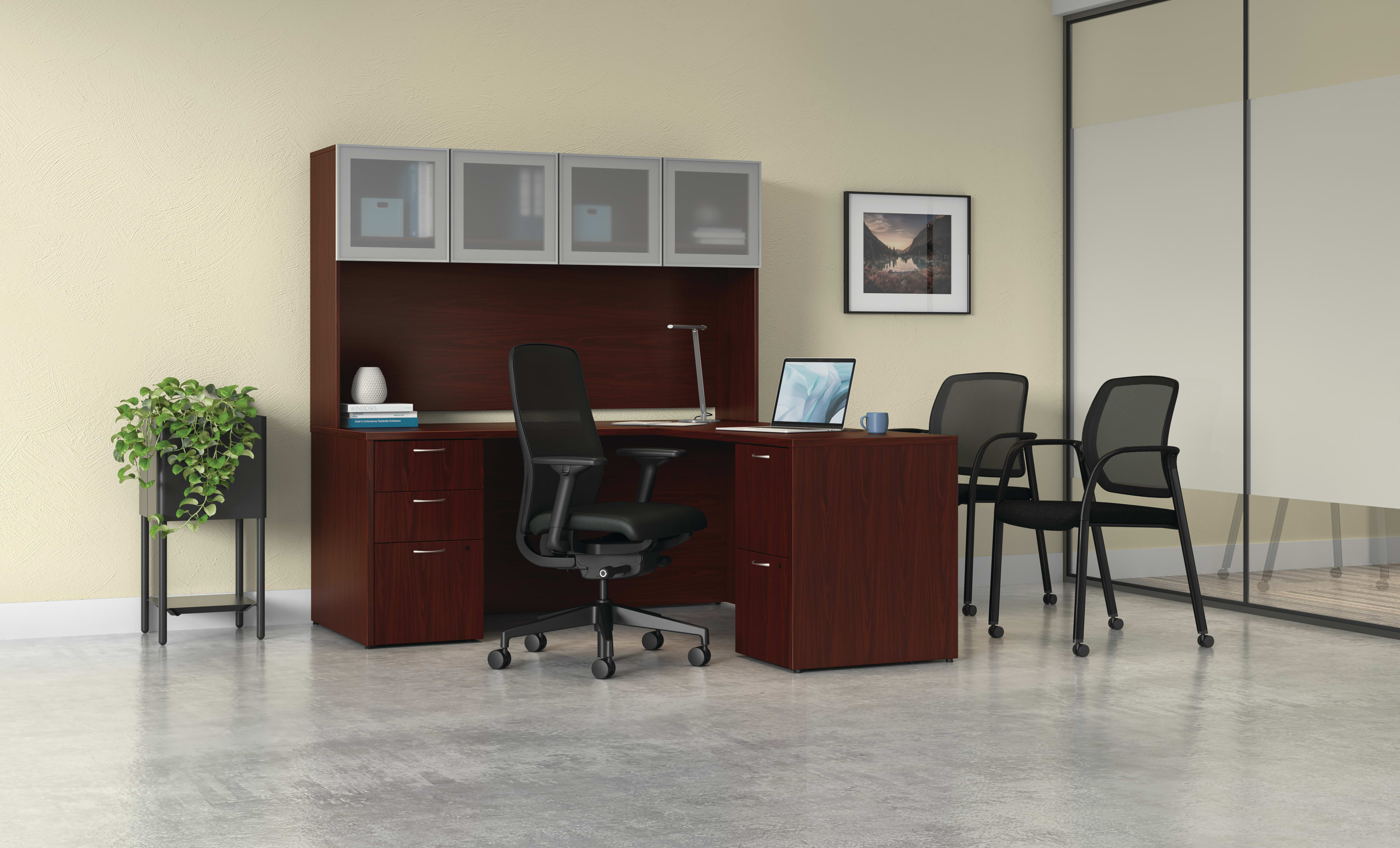 Mod desk with Nucleus task seating and Ignition guest seating.