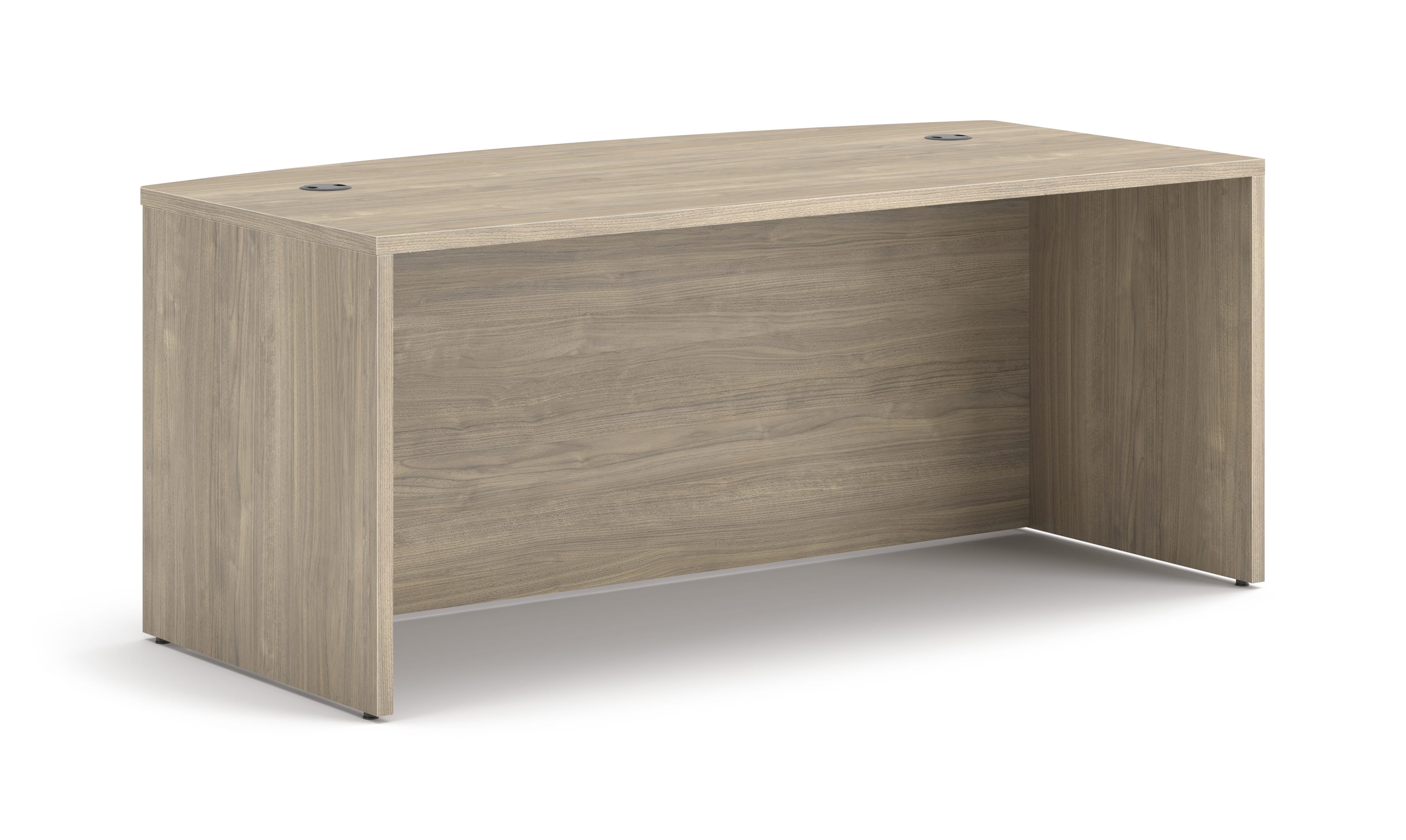 10500 Series desk shell with bow top