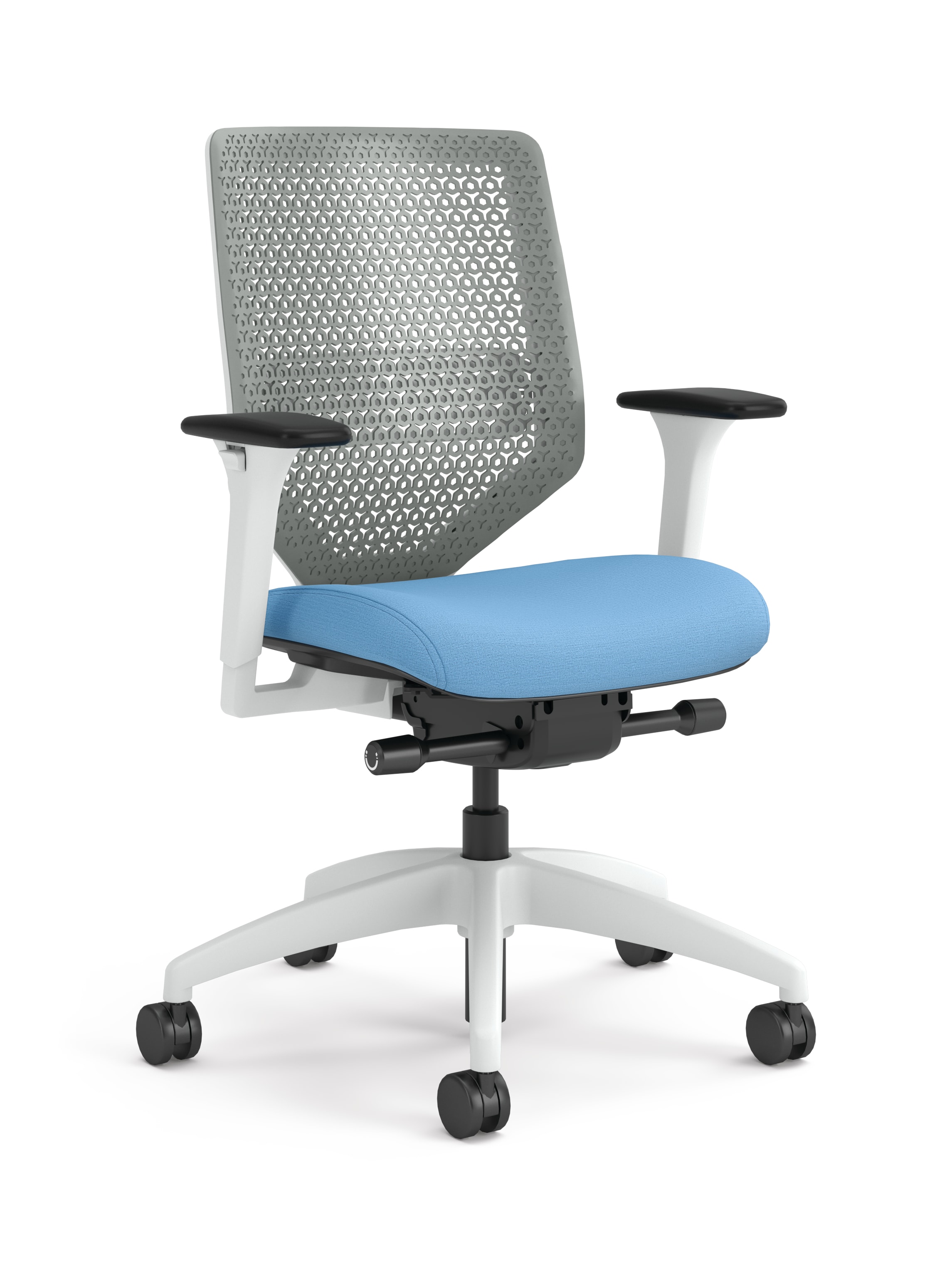 Solve ReActiv Back Task Chair with White Frame