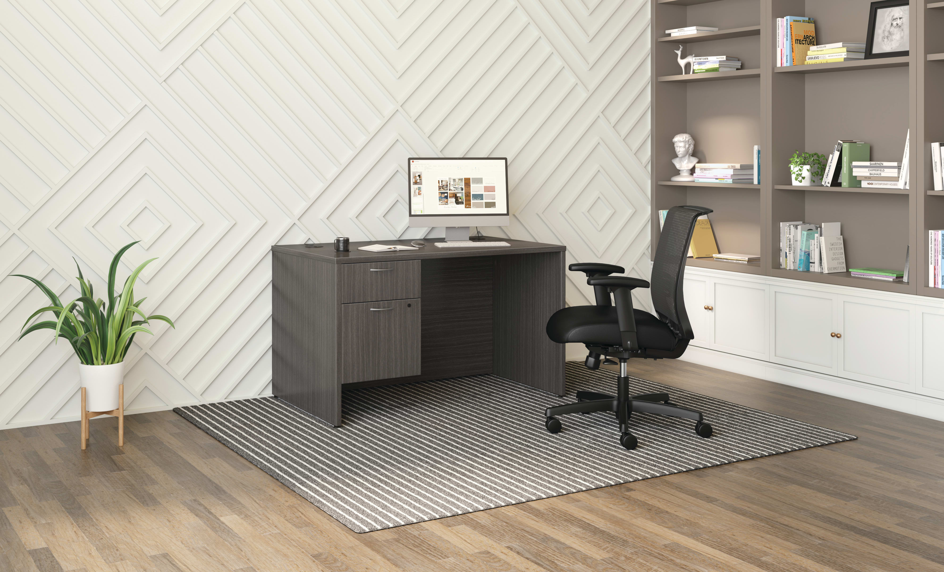 Mod desk with Convergence seating