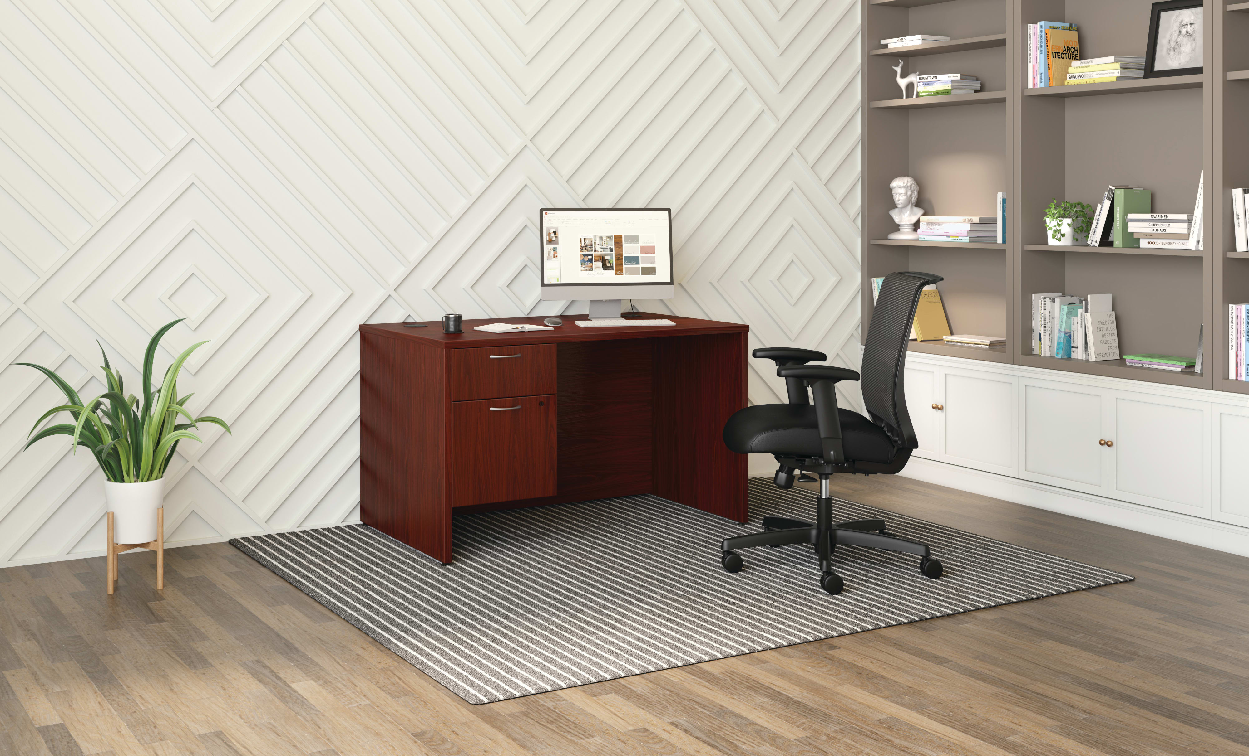 Mod desk with Convergence seating