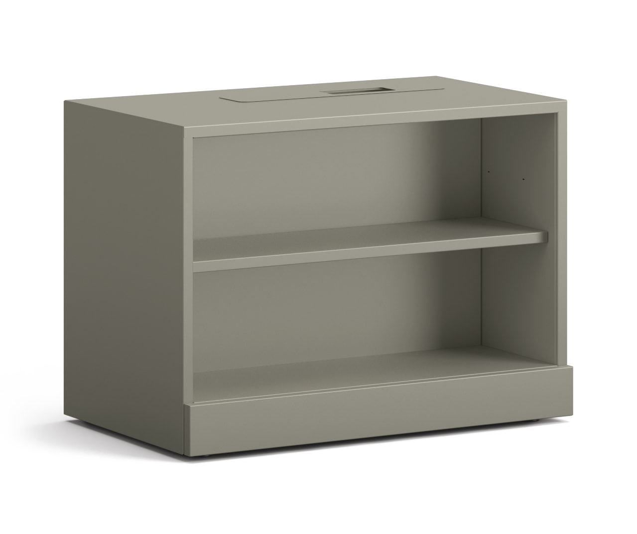 Contain Integrated HAT Open Shelf Credenza
