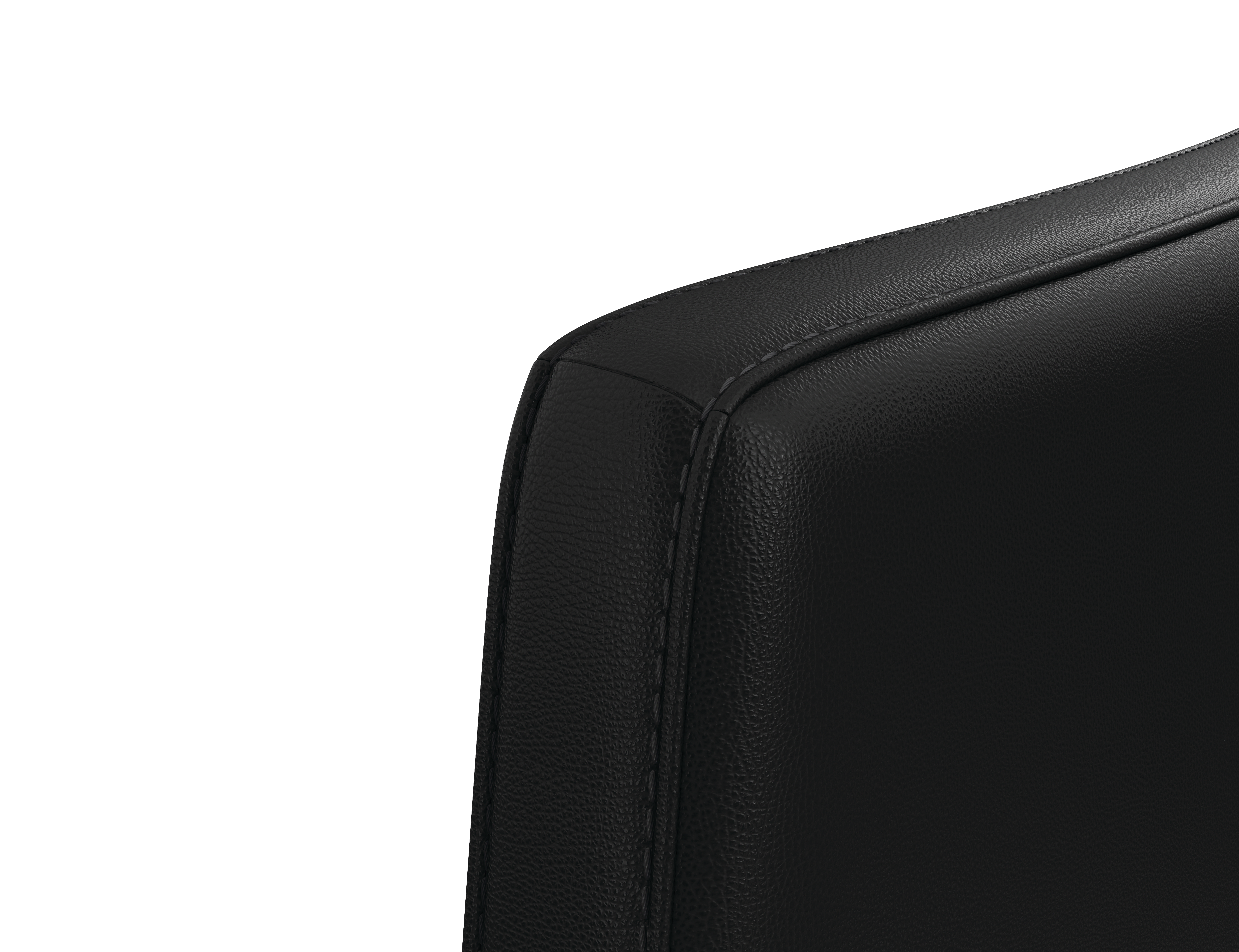 Cofi chair Black stitch detail