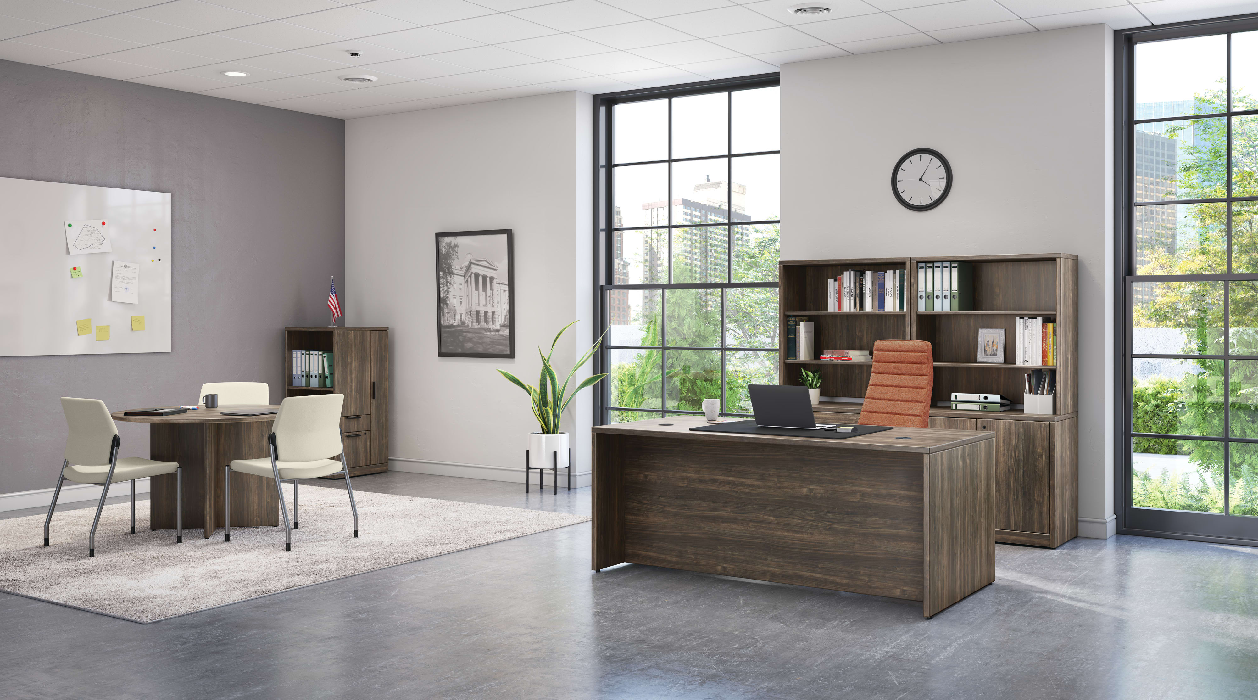 Ignition Seating with 10500 Series Desking.