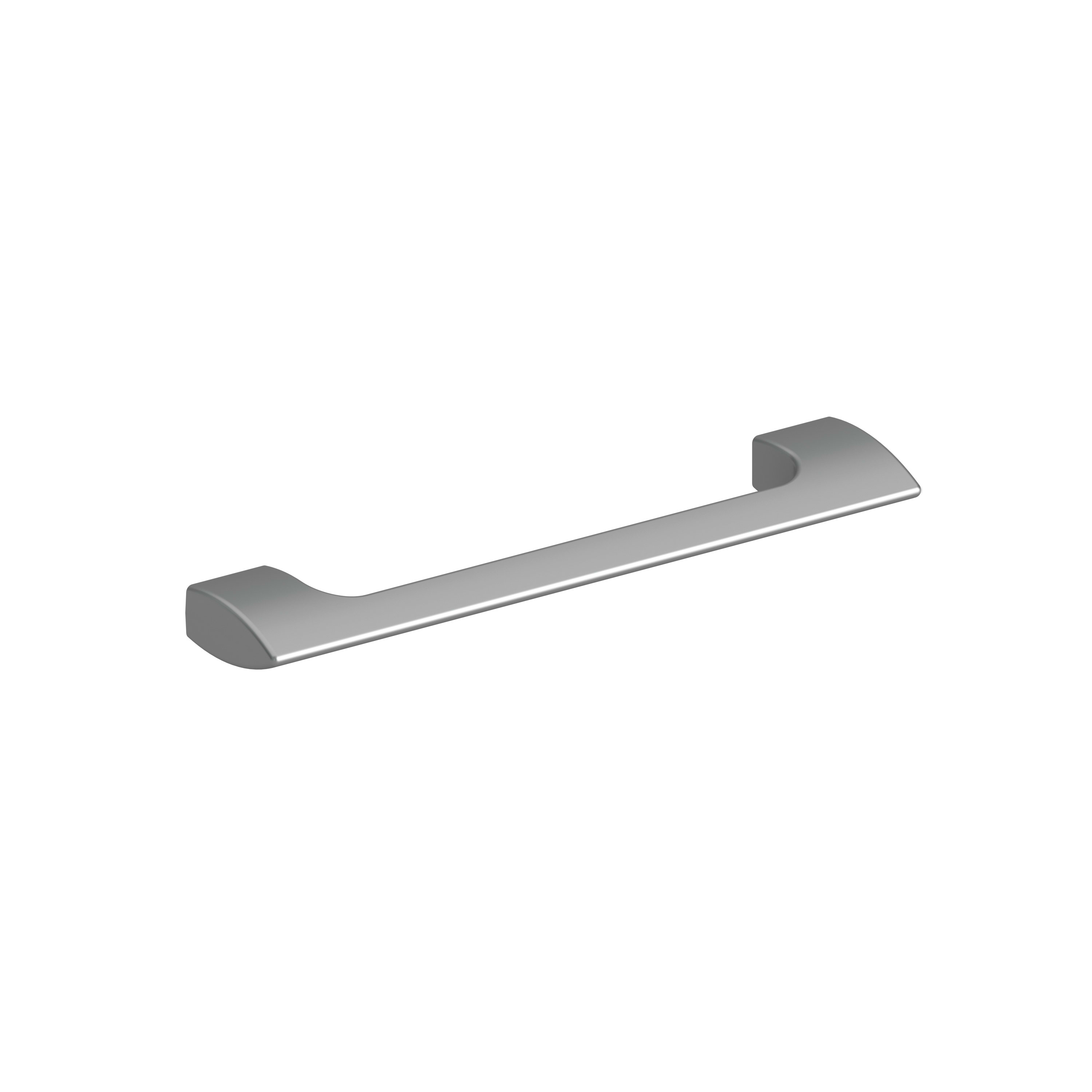 HON desks triangle bar pull in Silver.