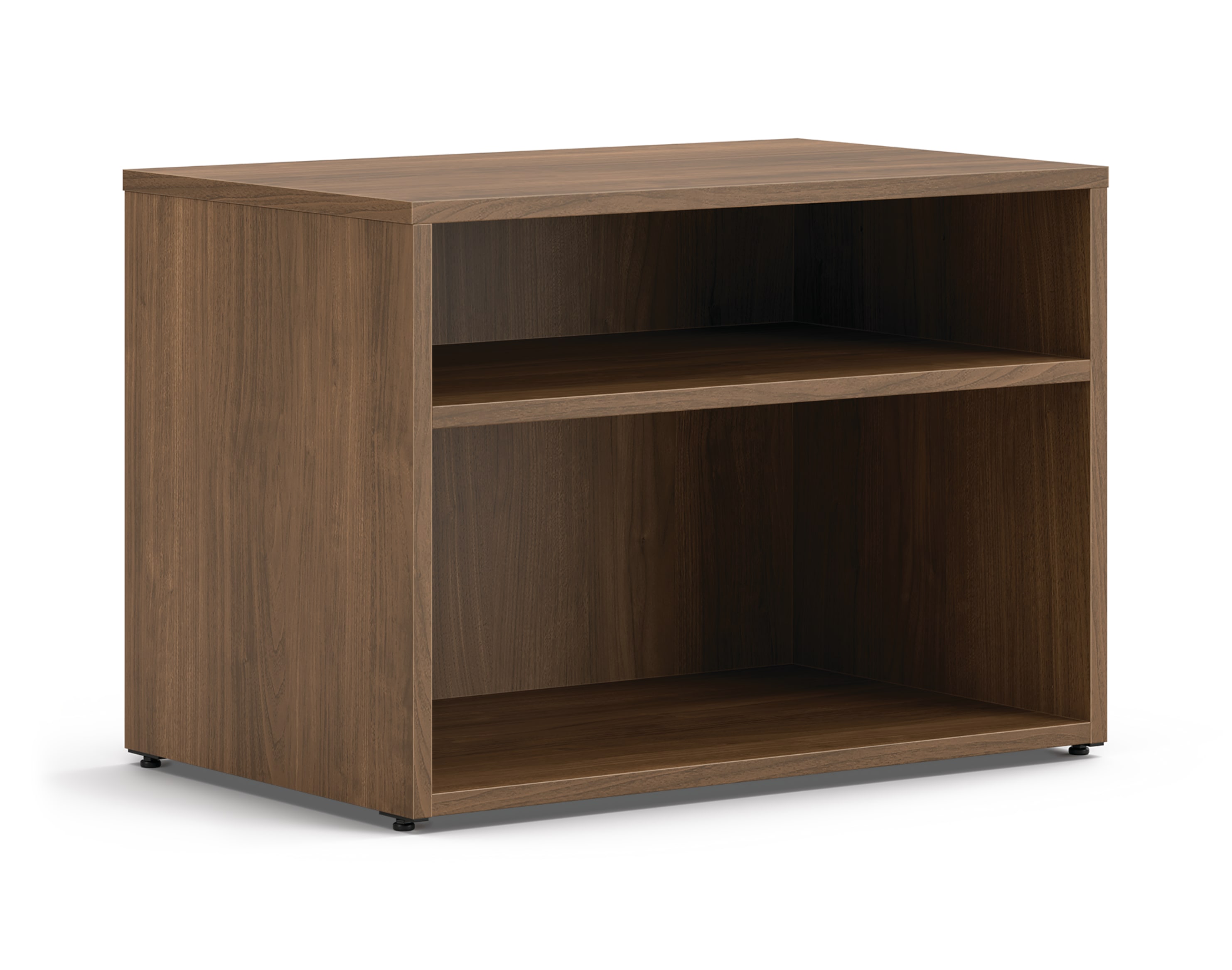 Low Credenza, Open, Footed