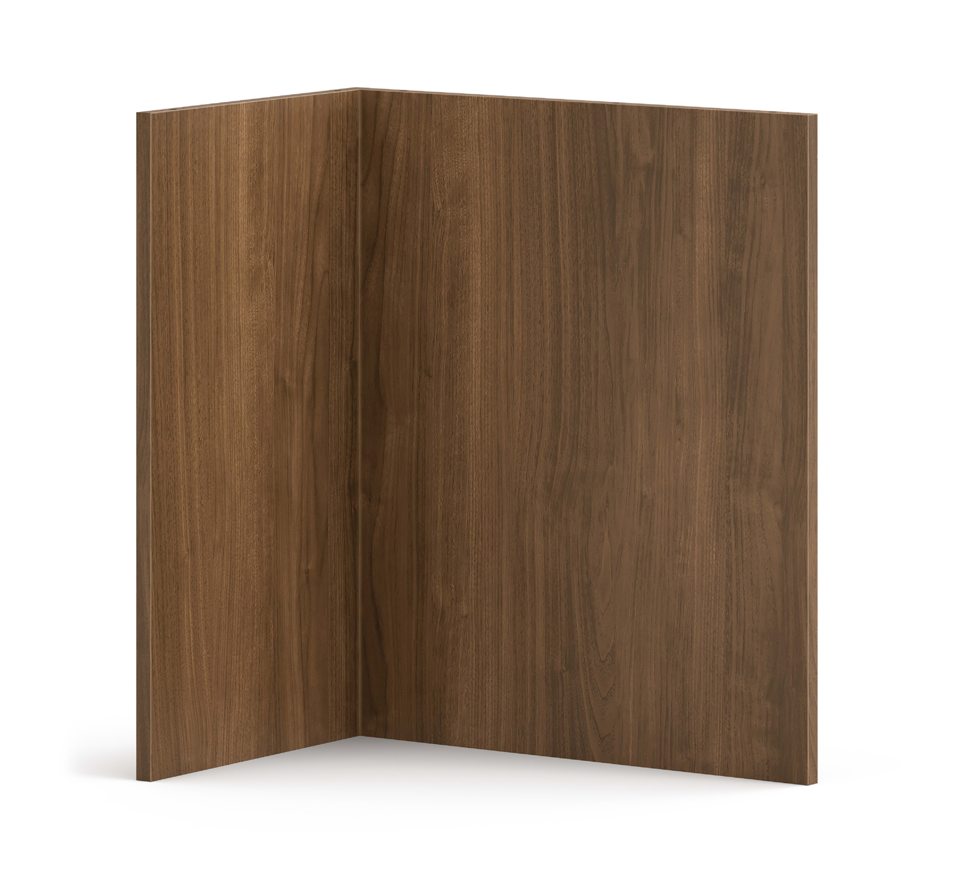 Laminate End Panel Support with Panel Bracket