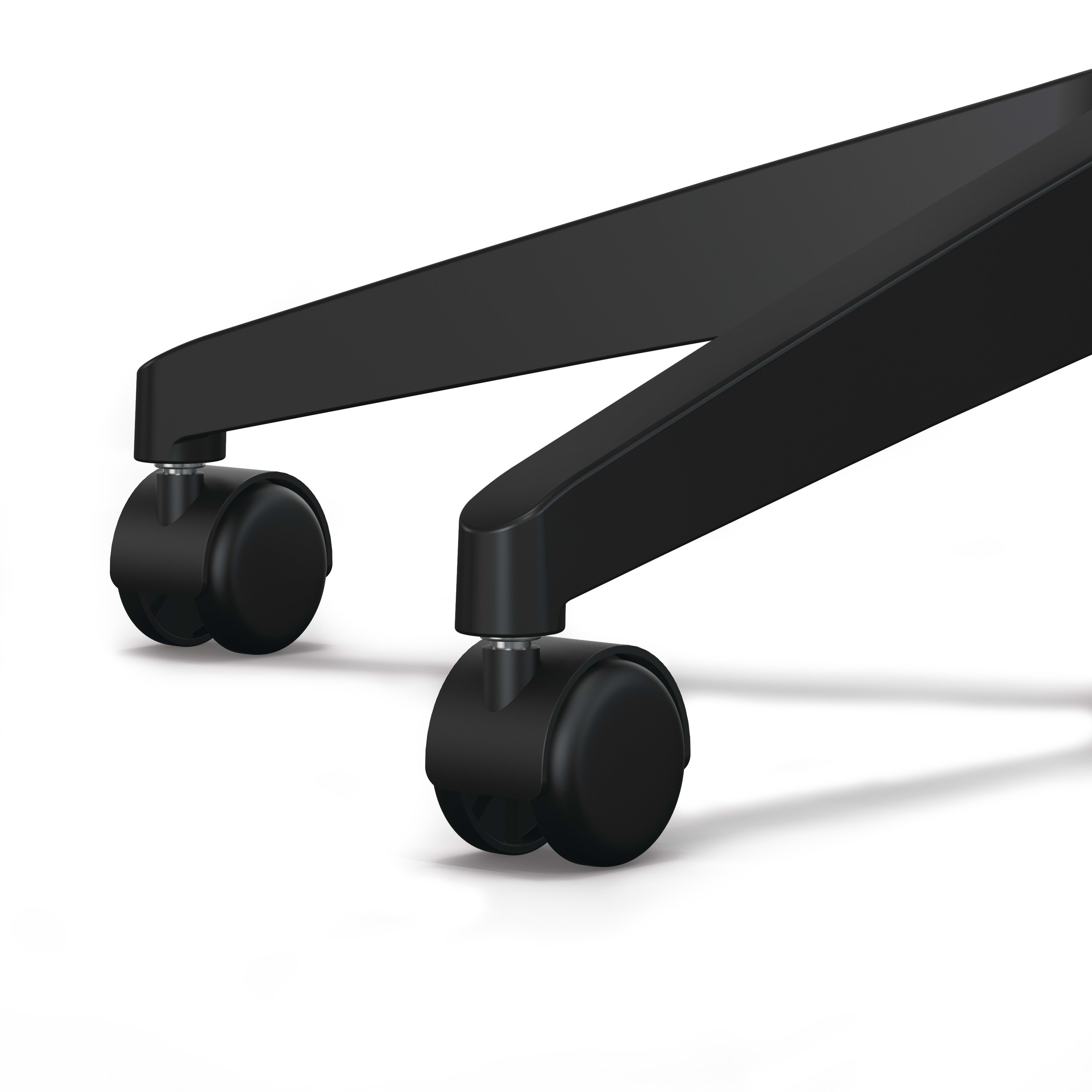 Prominent chair wheels