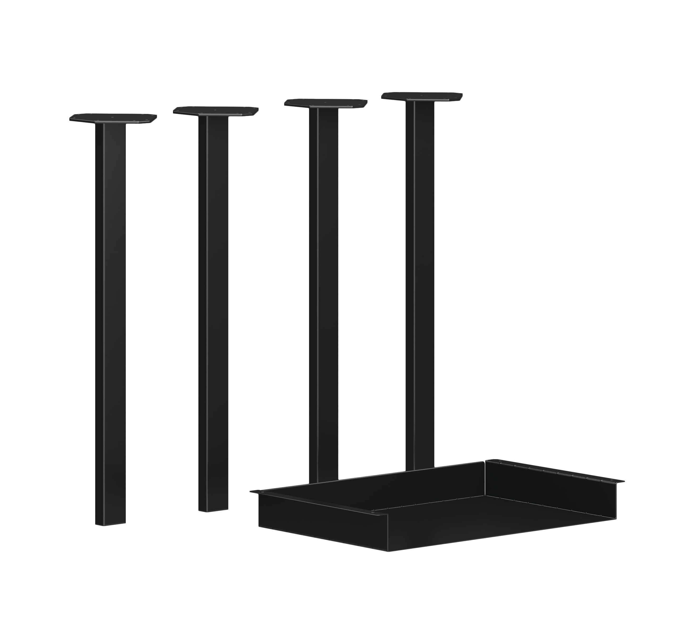 Coze Post Legs with Pencil Storage