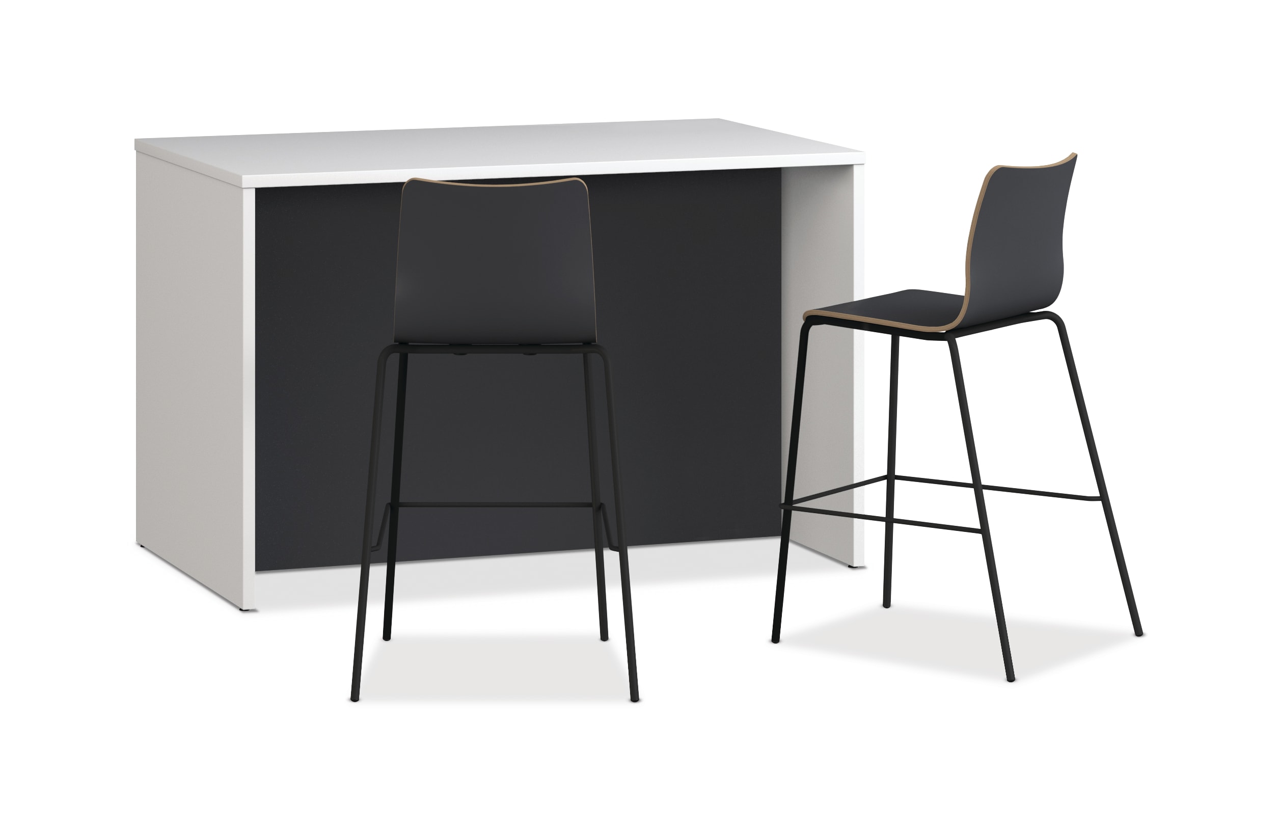 Ruck Stools with Storage Islands and Flagship Modular Storage