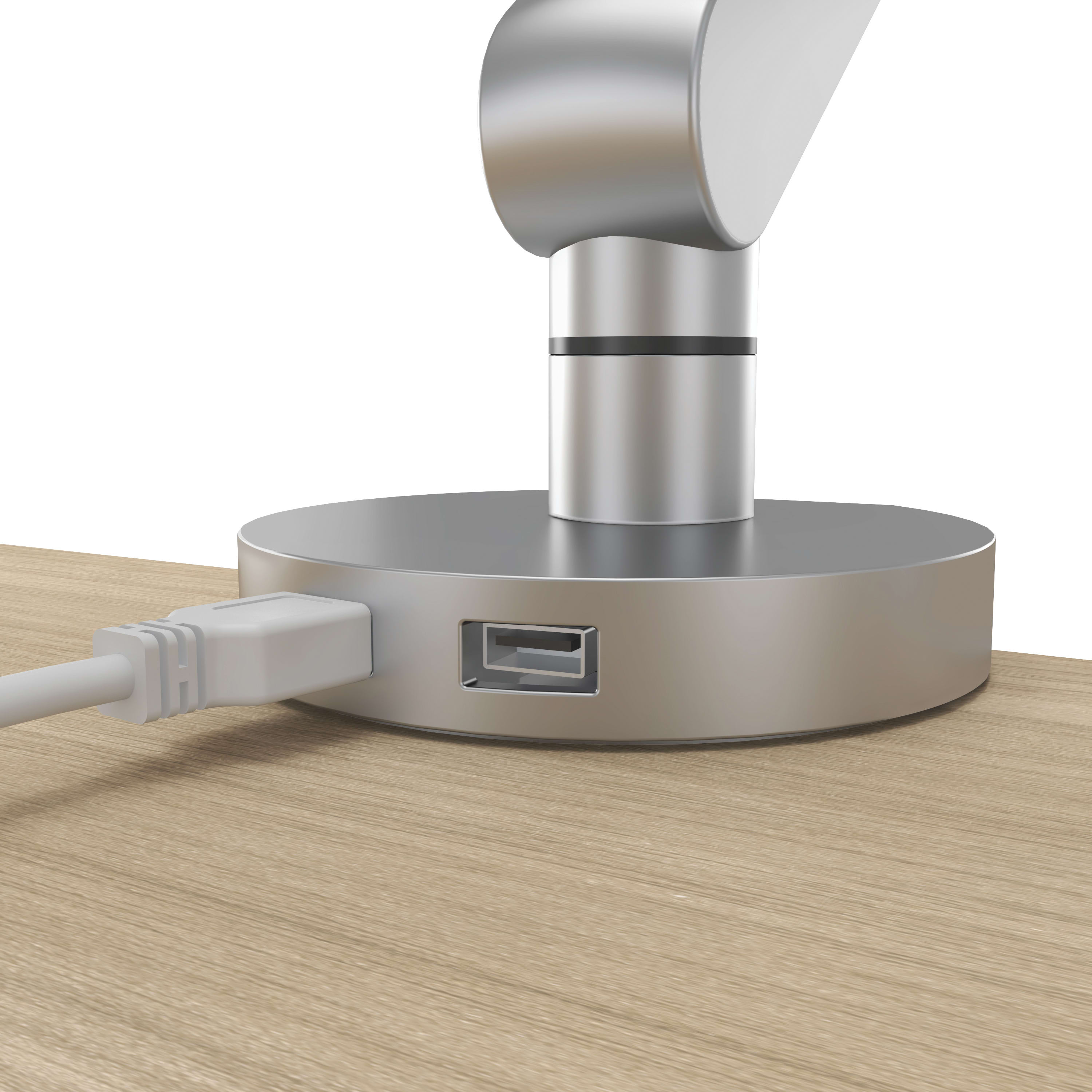 Single monitor arm base