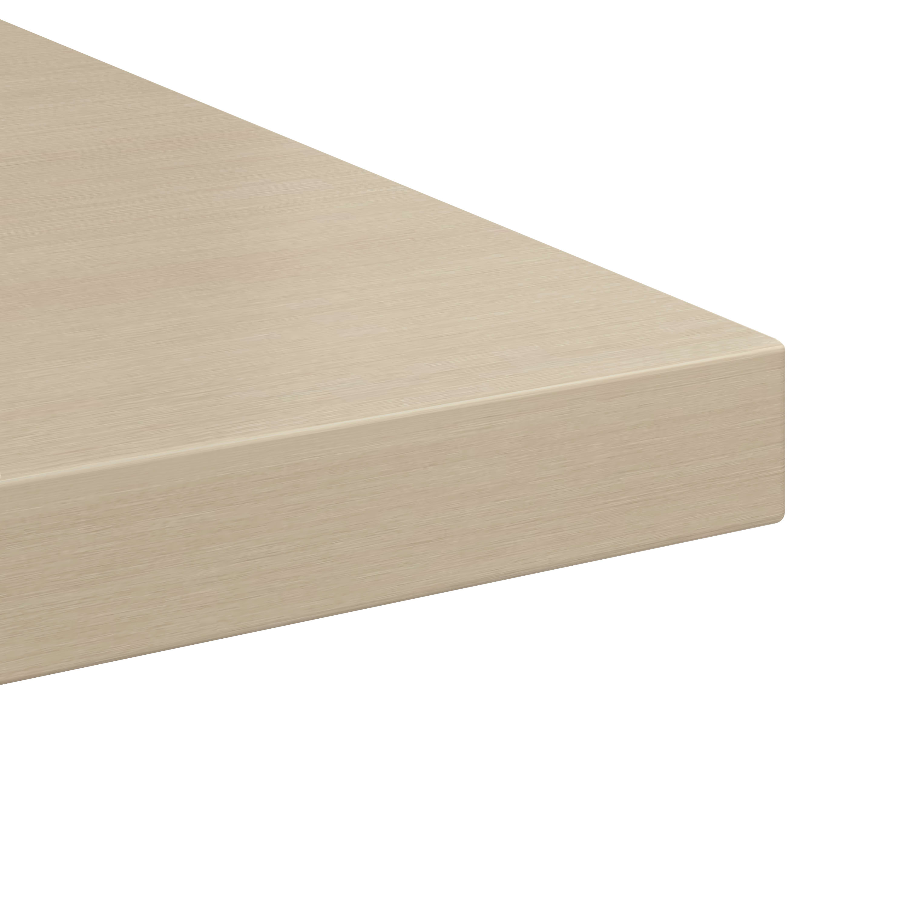 HON desks flat edge in Phantom Ecru.