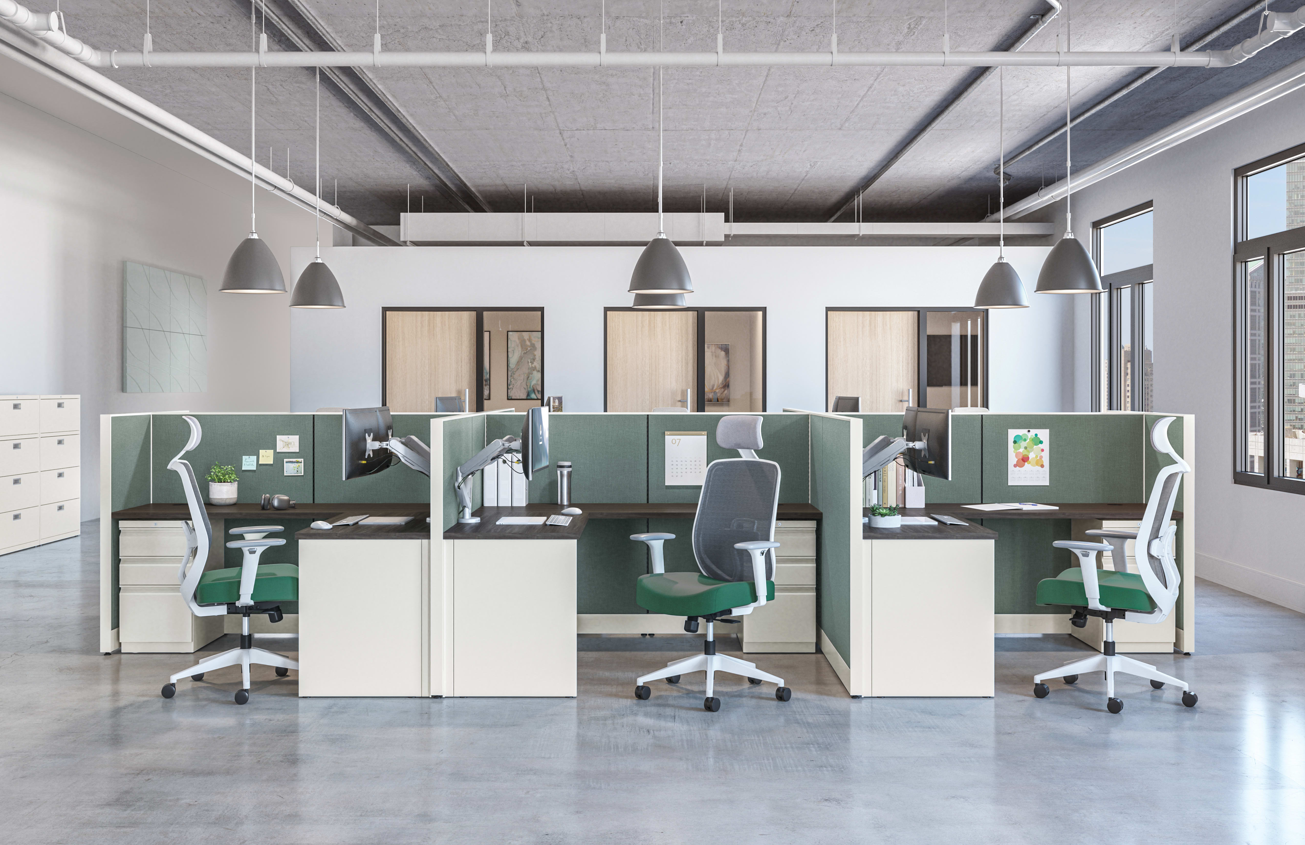 Altern mesh back shown with Accelerate panels.