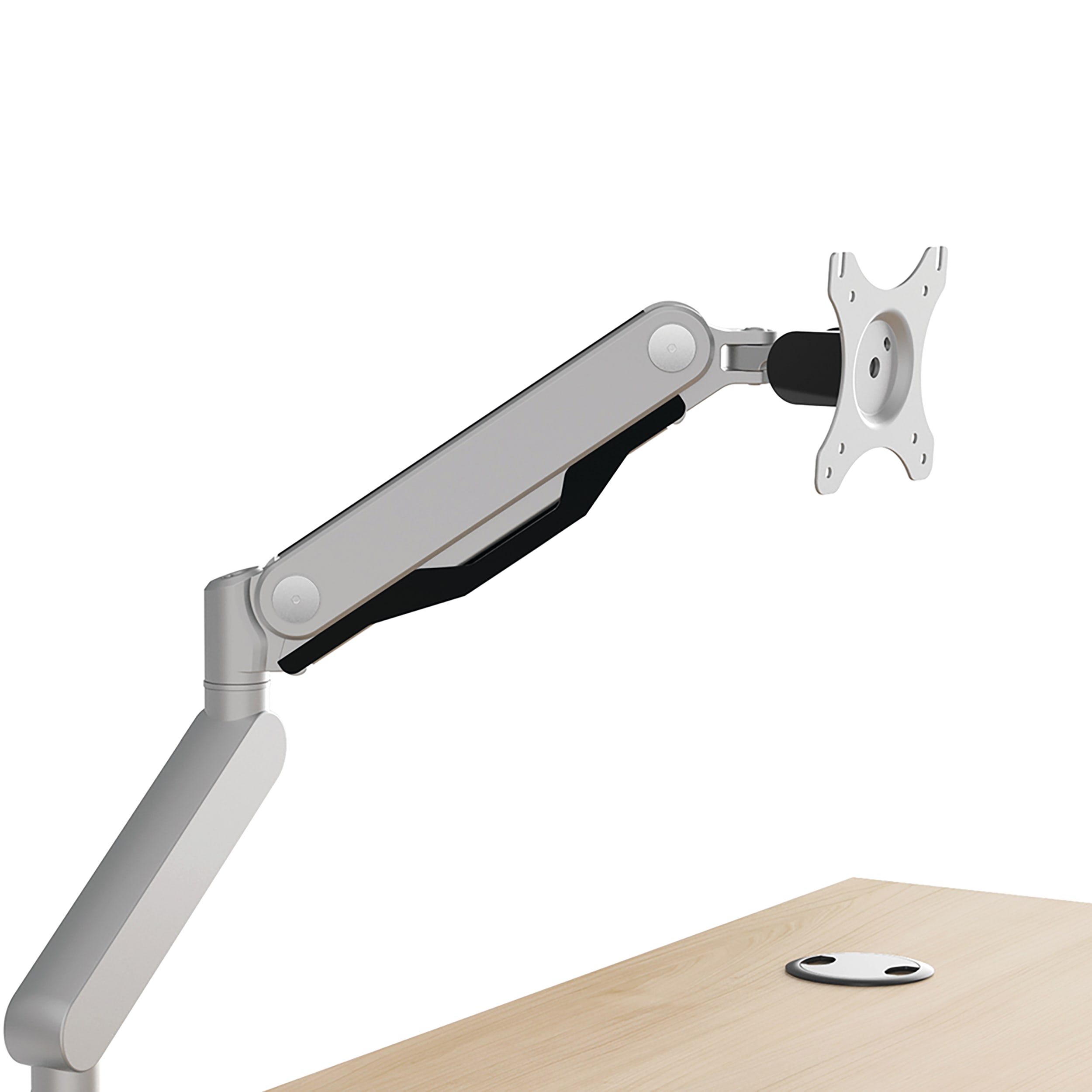 Single Monitor Arm with two USB ports