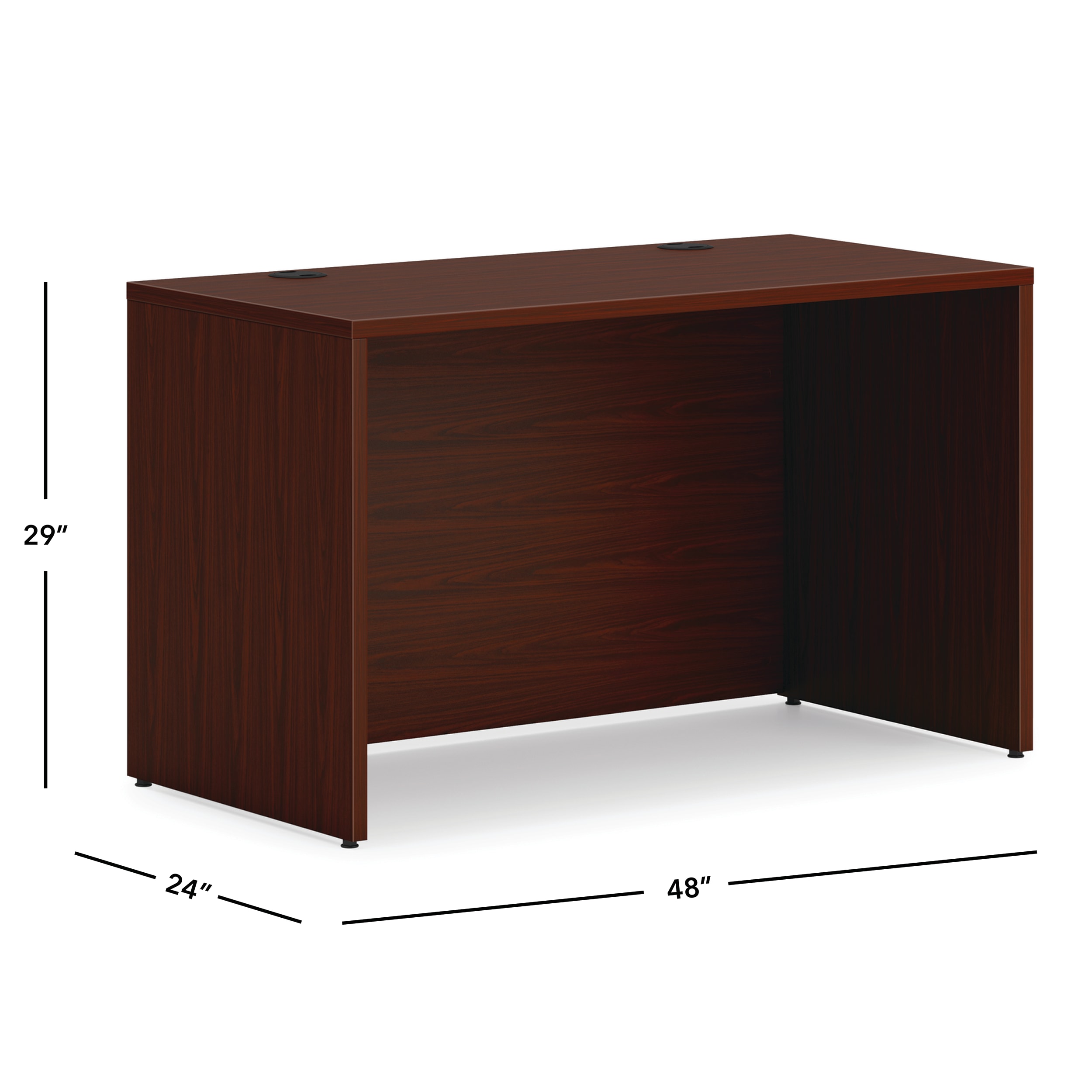 Mod credenza shell in LTM1 Traditional Mahogany