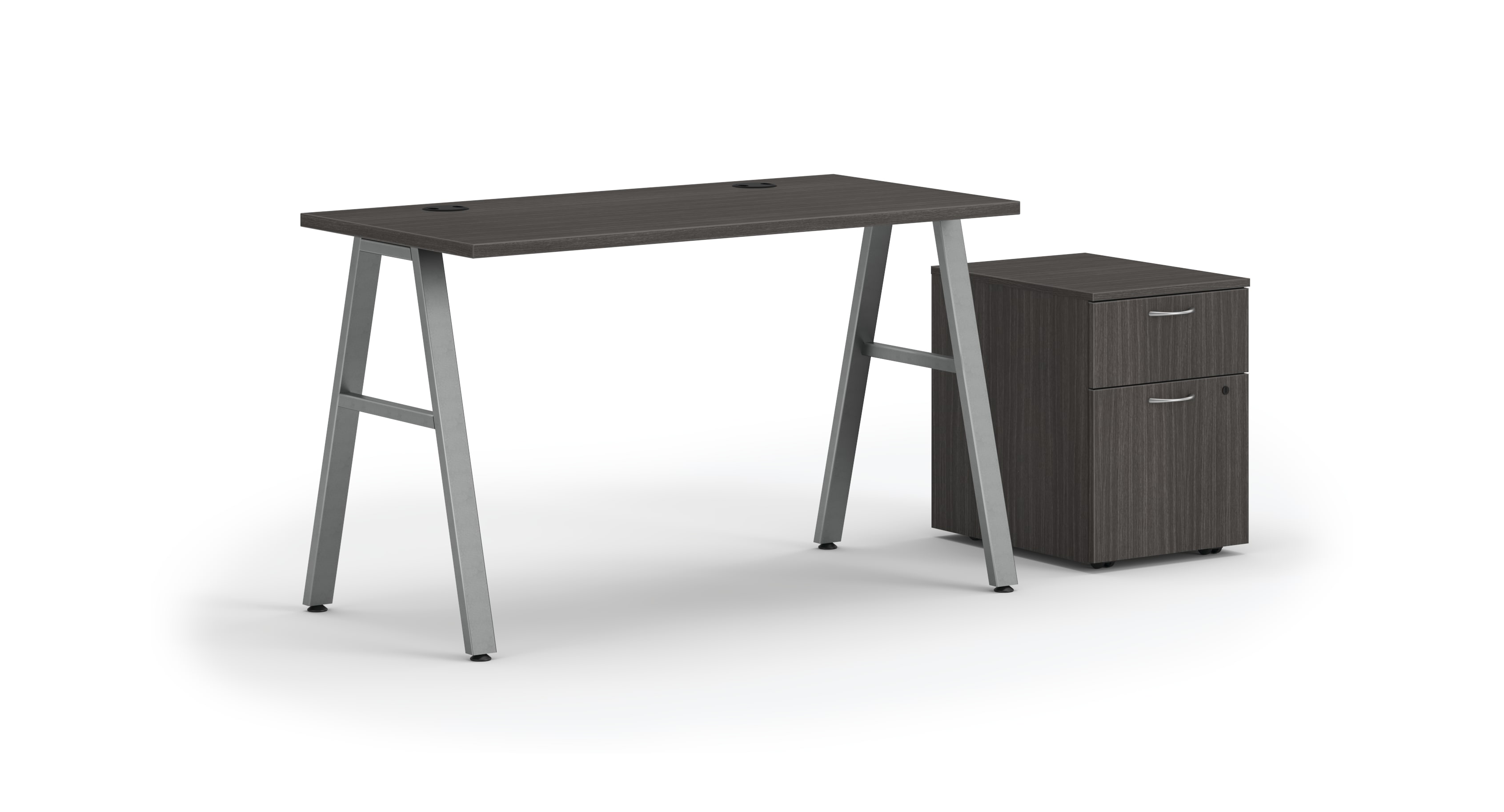 HON Mod A-Leg Desk with Storage