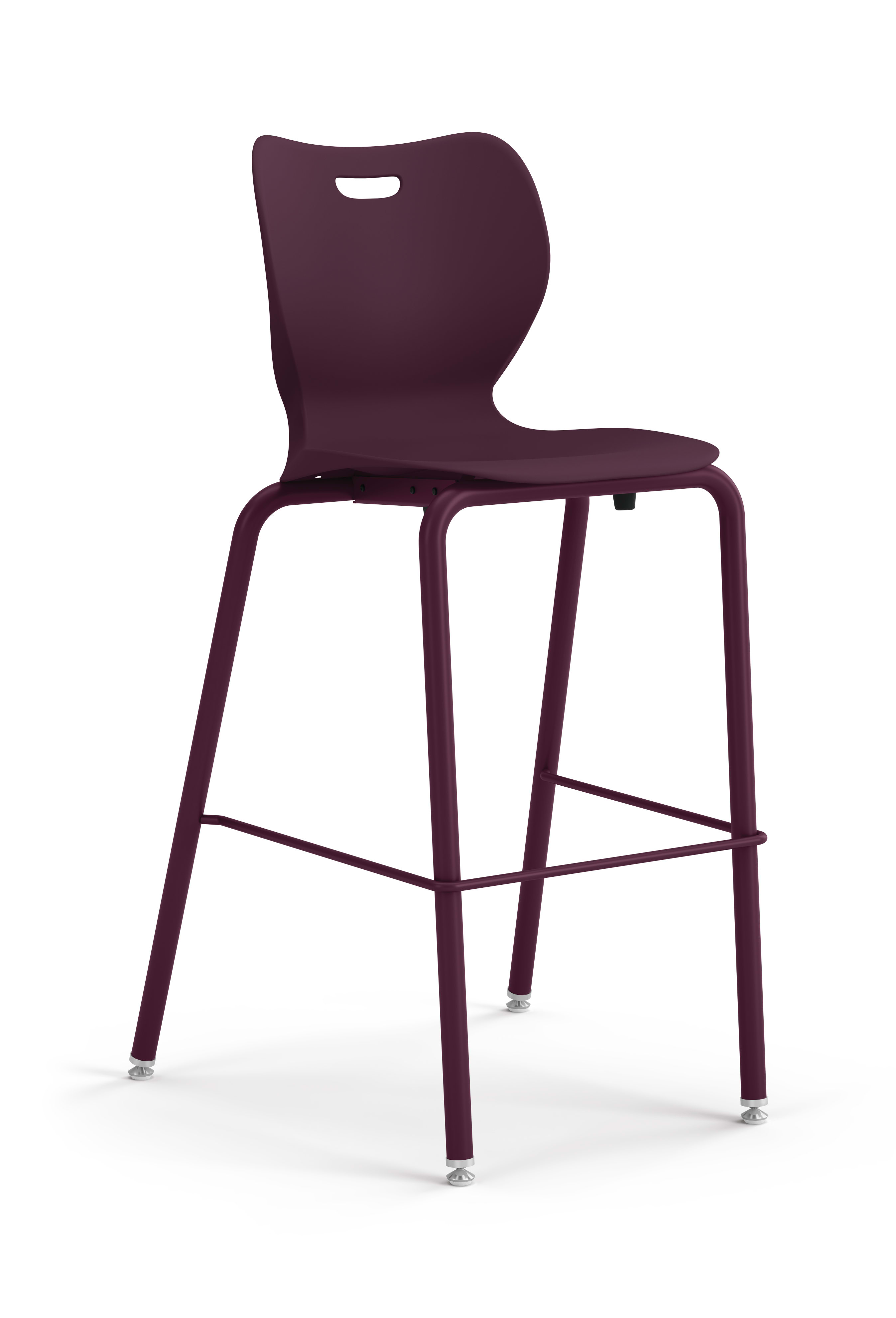 SmartLink Stool in Orchid Umber Shell and legs
