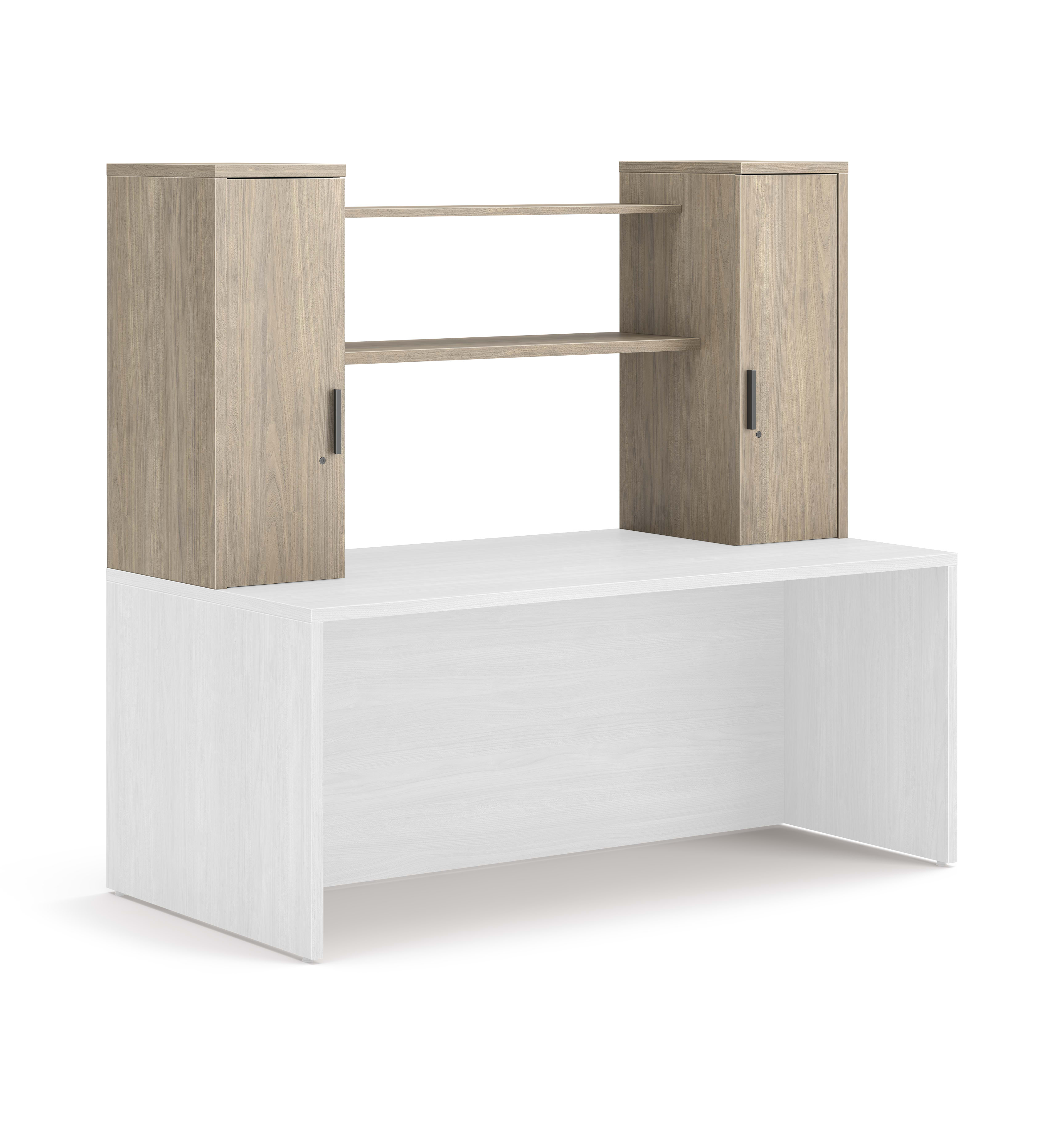 10500 Series stack-on cabinets with open shelves