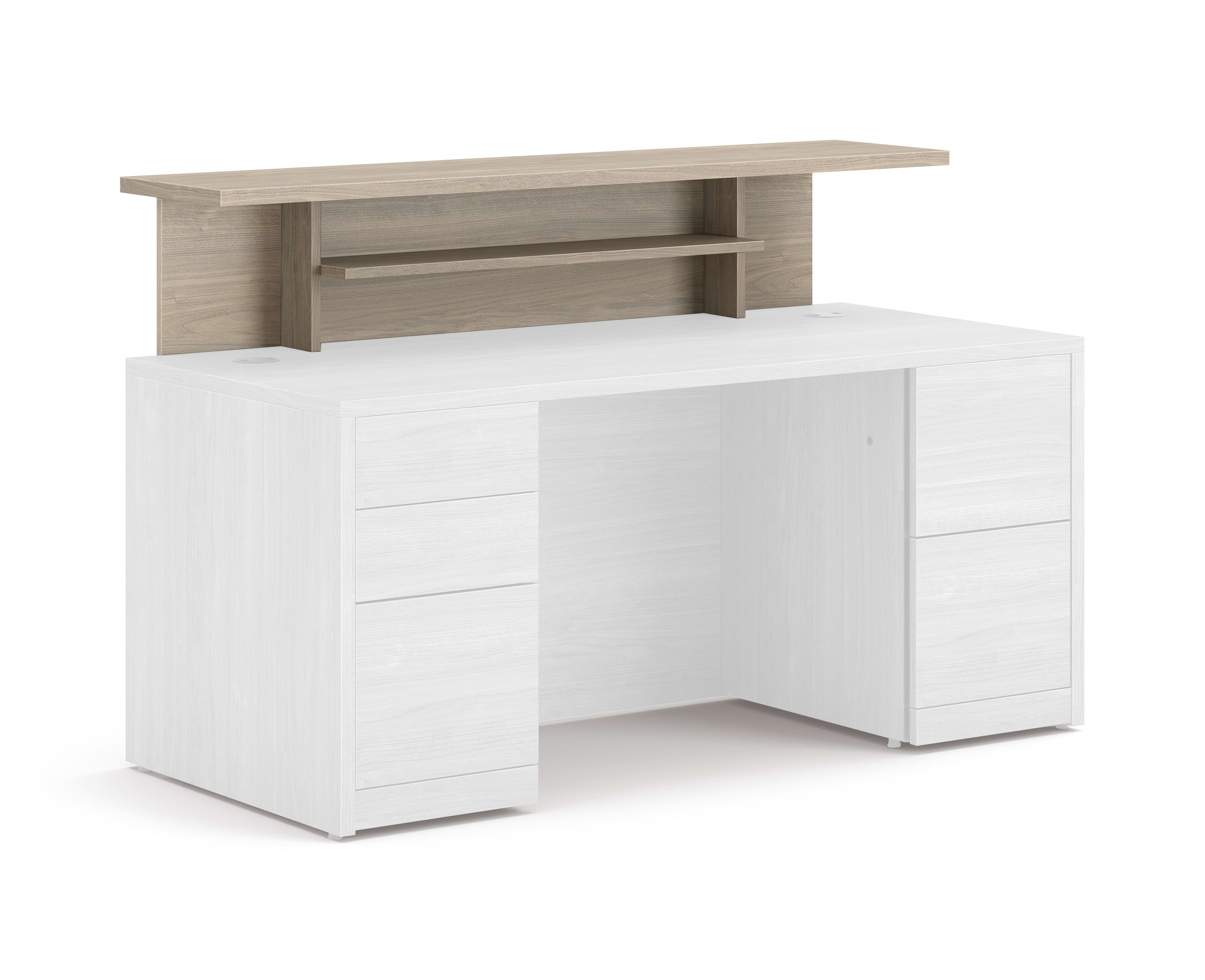 10500 Series transaction counter for reception desk