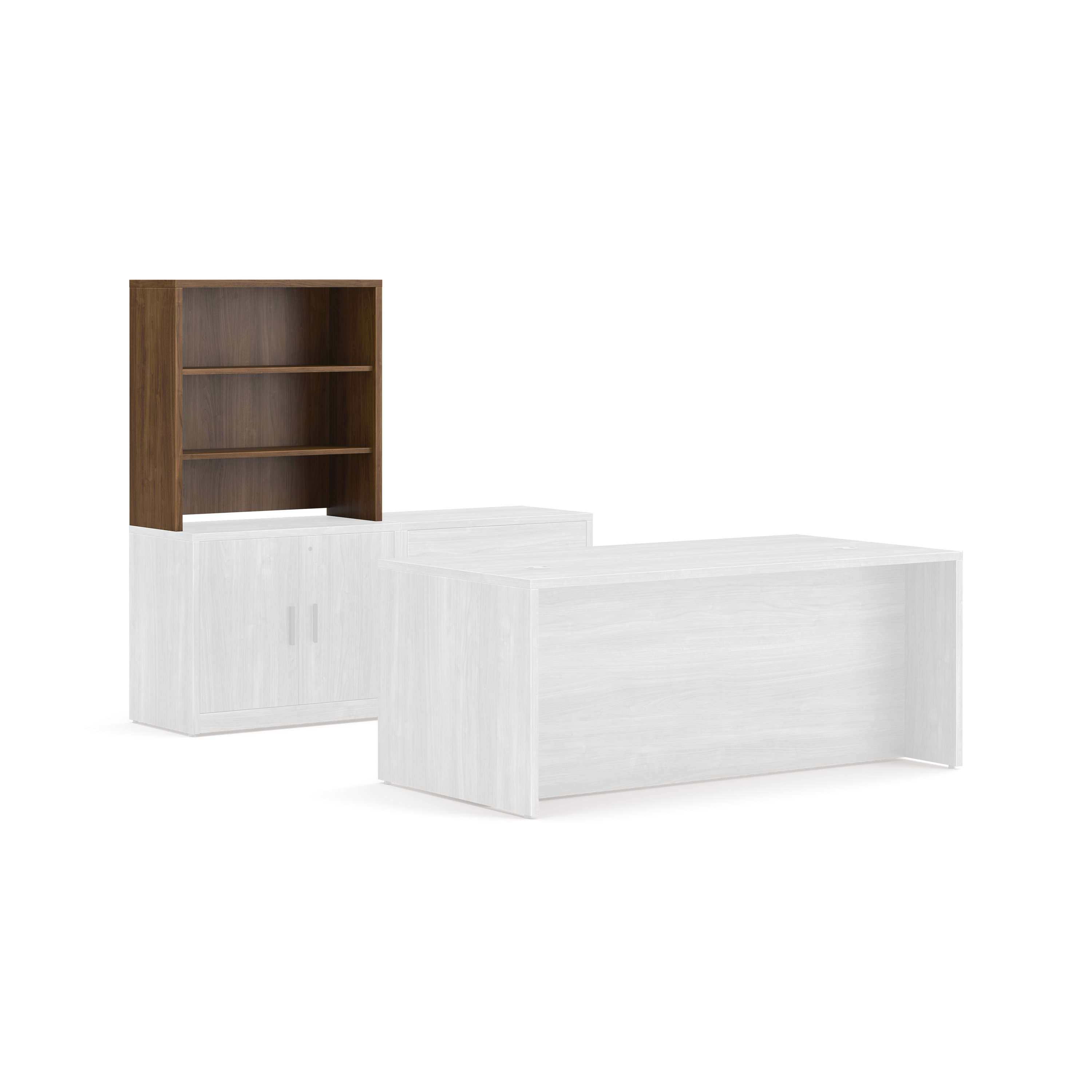 10500 Series bookcase hutch