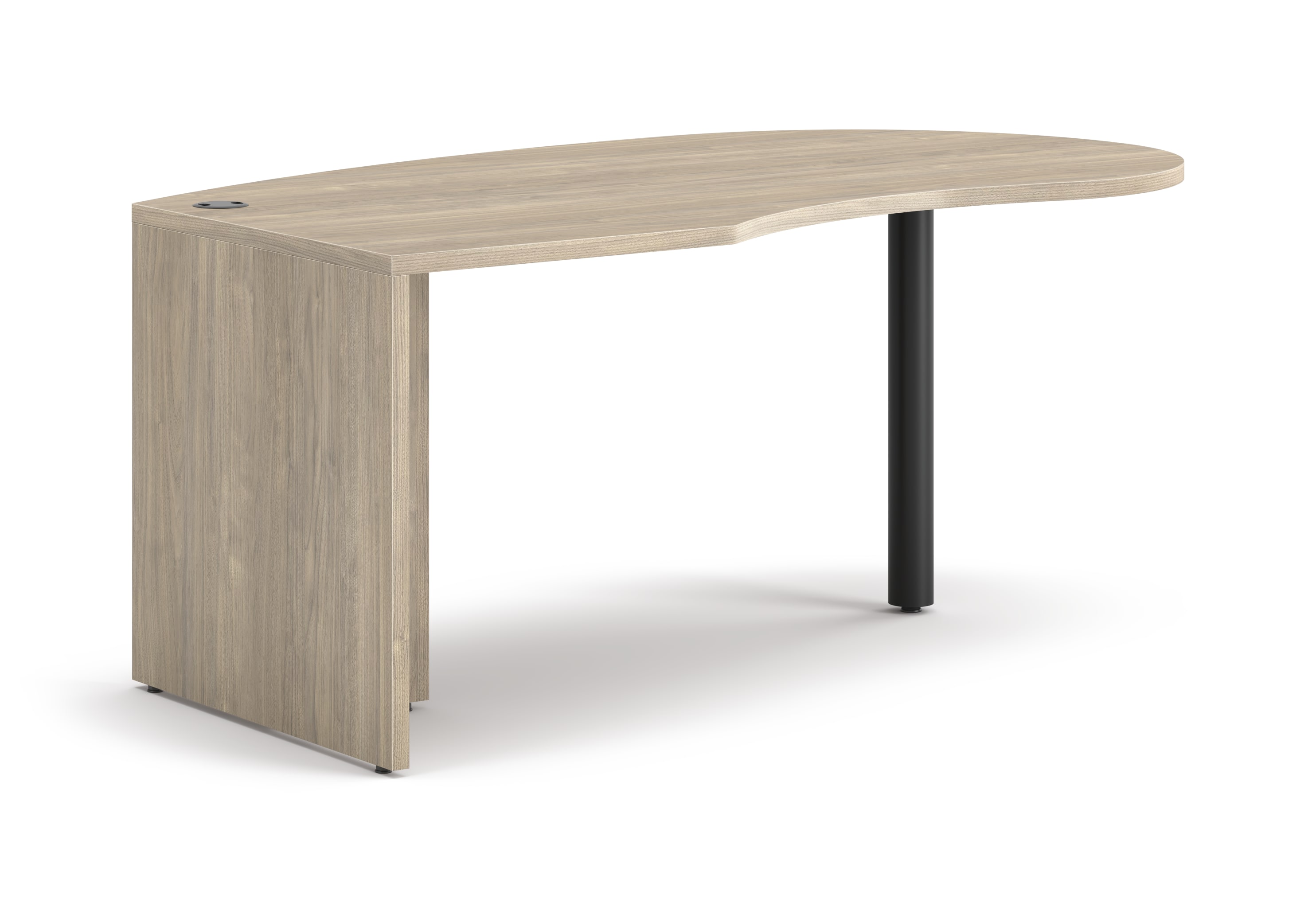 10500 Series boomerang peninsula with end panel