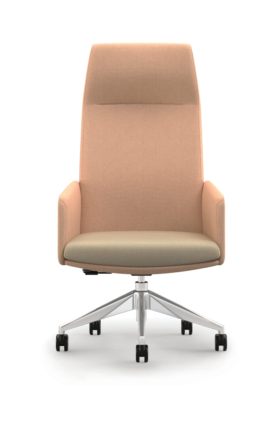 Mav Dual Fabric High-Back with Arms and 5-Star Base