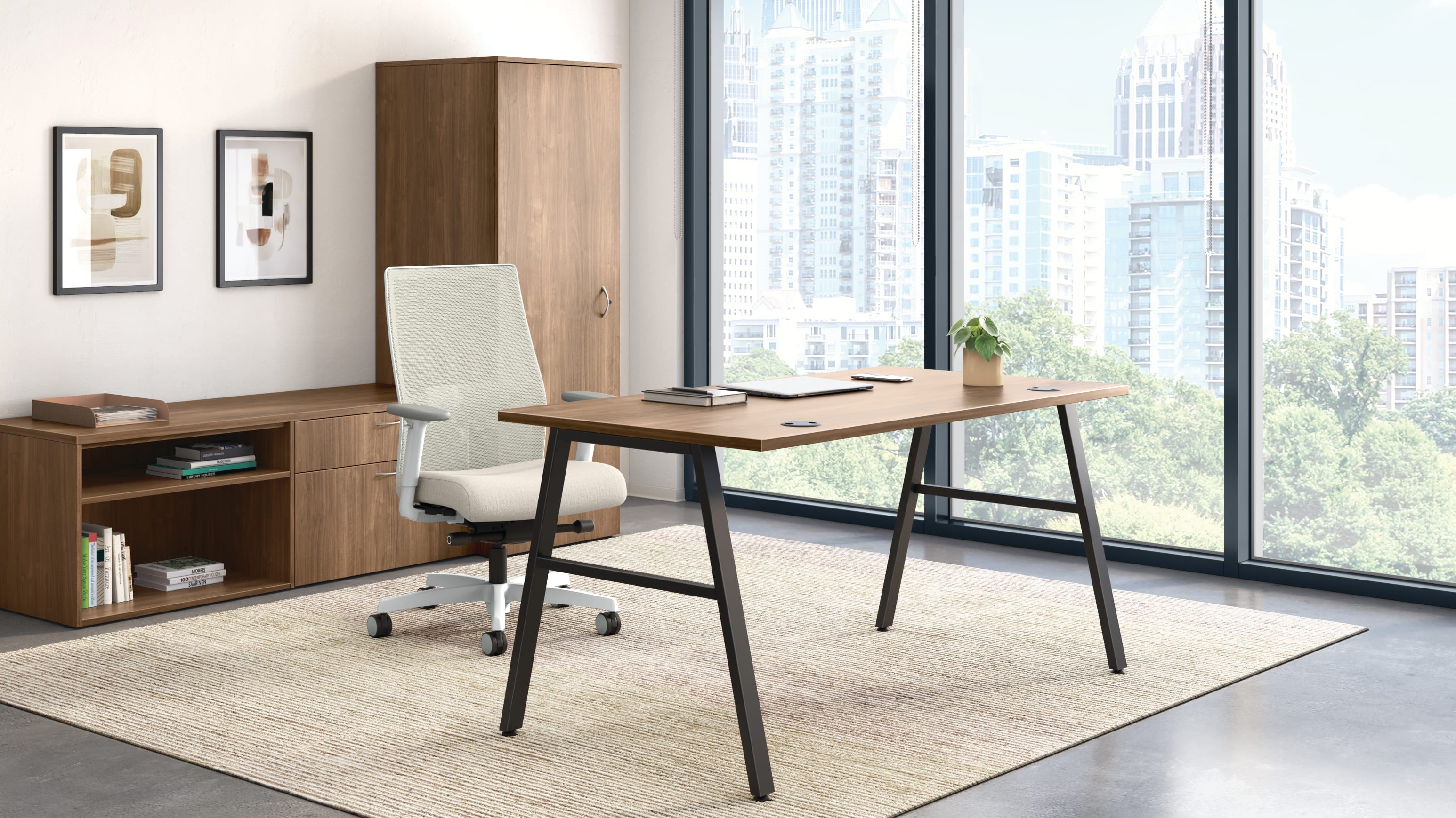 Private office with Ignition task chair